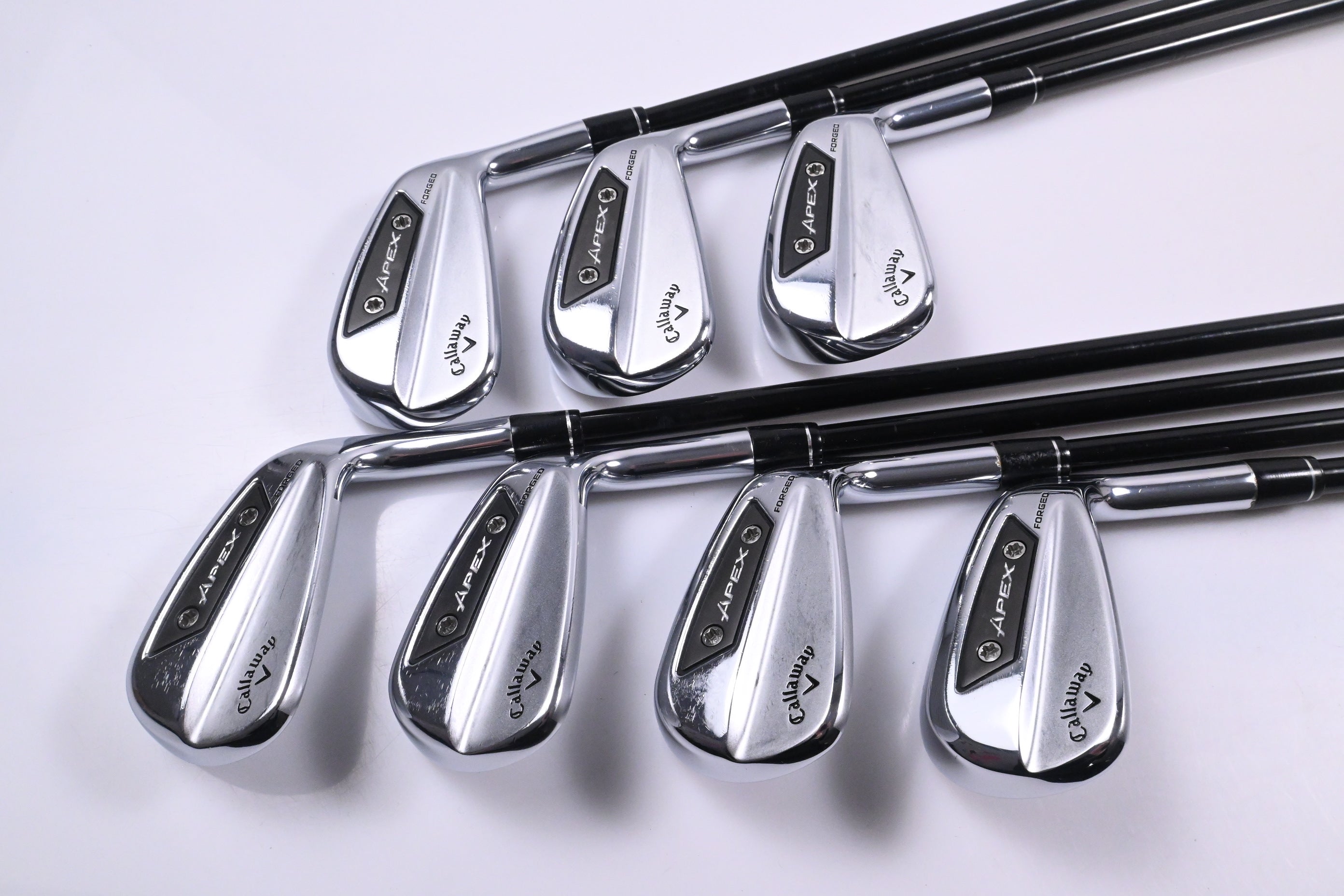 Callaway Apex Ai150 Irons / 5-PW+AW / Regular Flex MMT 85 Shafts
