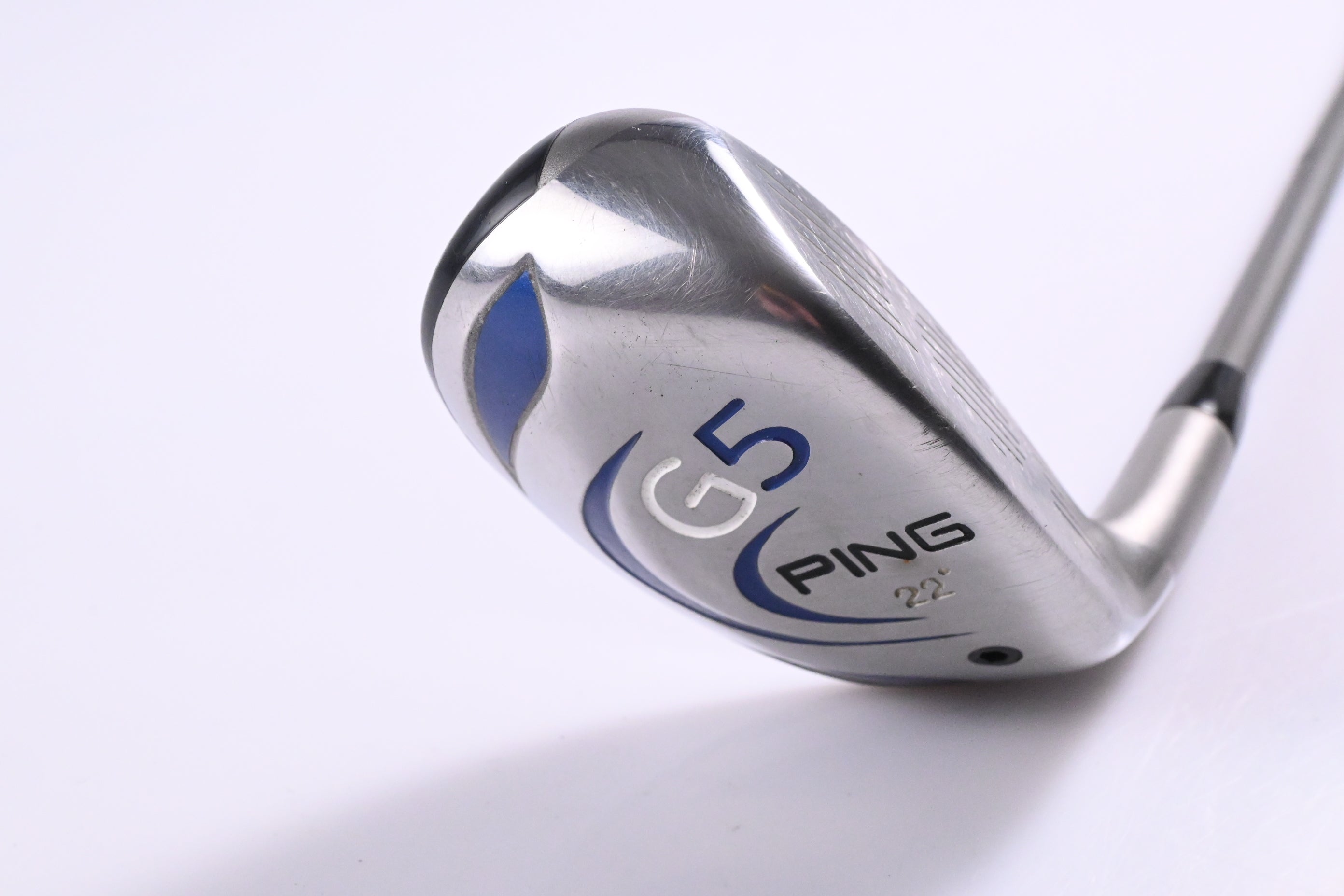Ping G5 #4 Hybrid / 22 Degree / Regular Flex Ping TFC 100 H Shaft