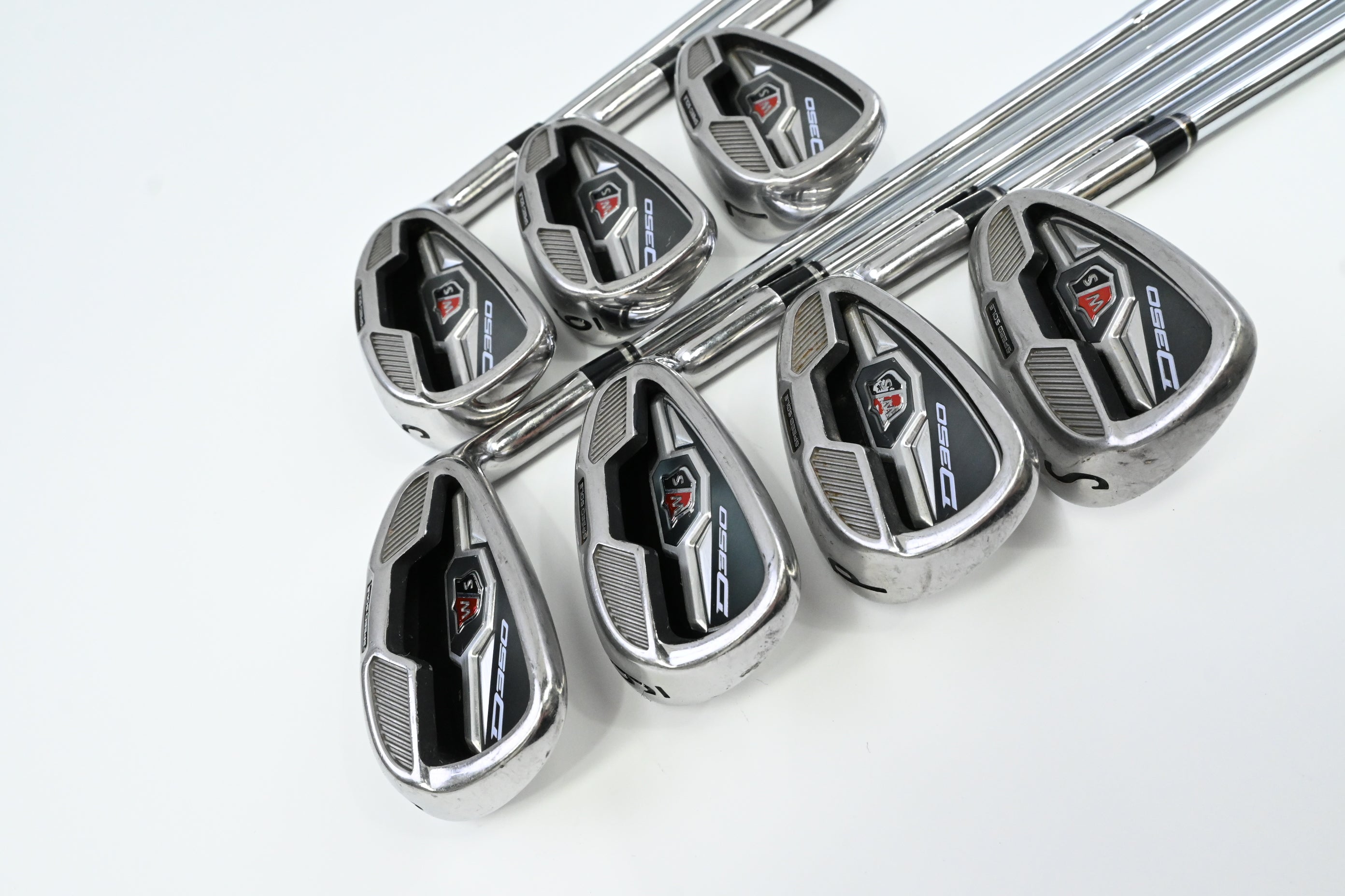 Wilson D350 Irons / 5-PW+SW / Uniflex Wilson SL 80 Shafts