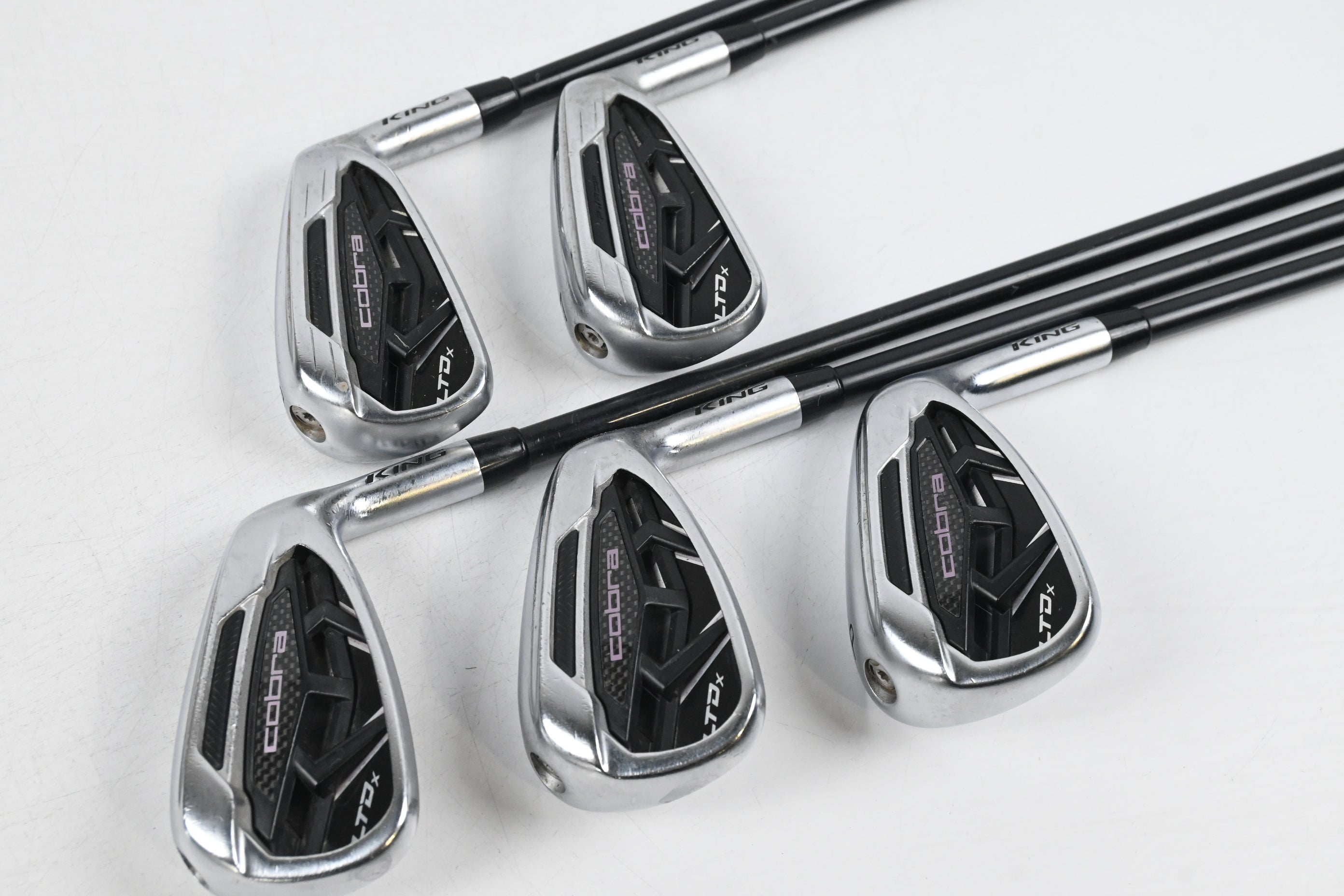Ladies Cobra LTDx Irons / 6-PW / Ladies Flex KBS PGI 55 Shafts