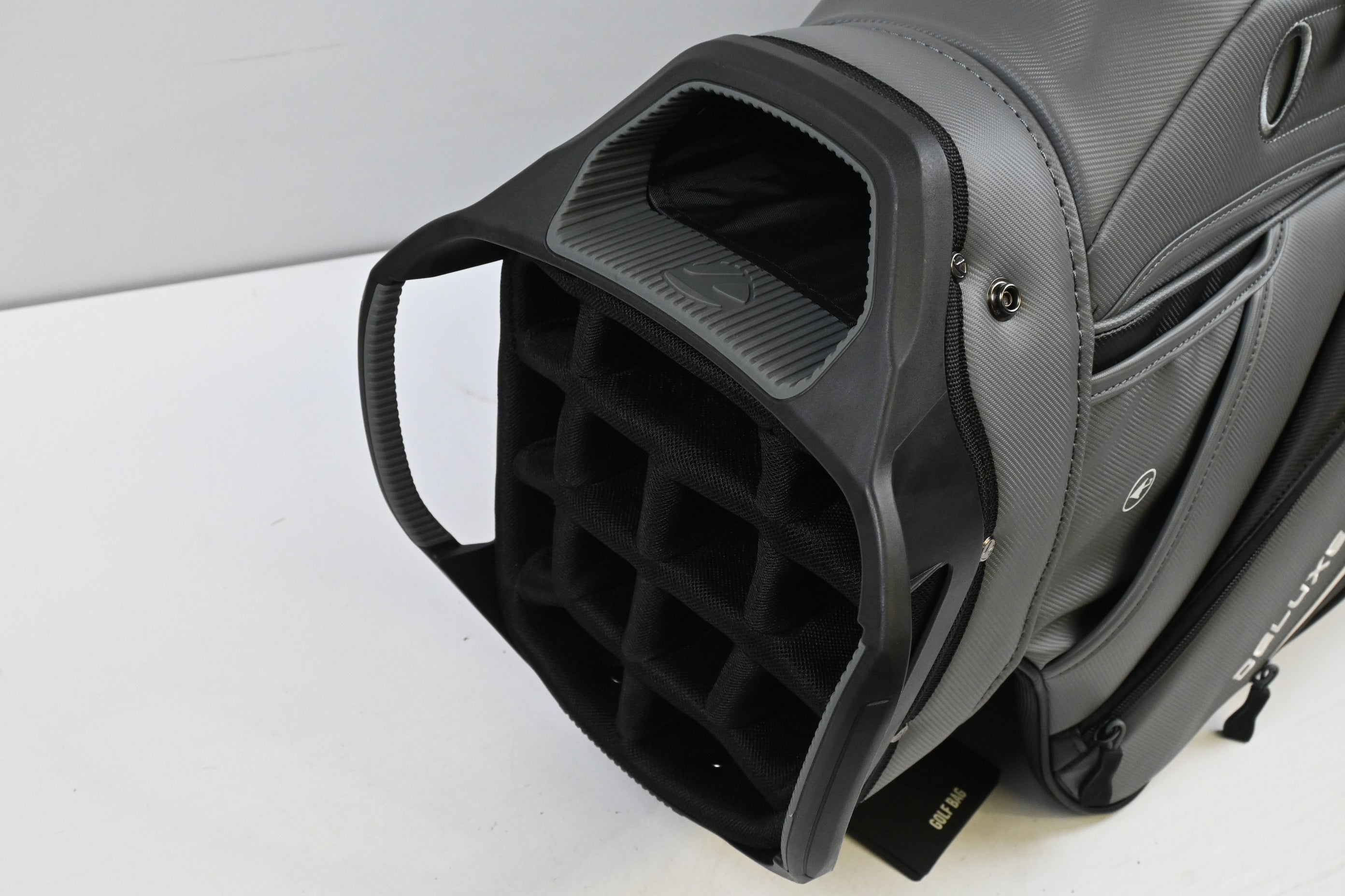 Taylormade Deluxe Cart Bag / 14-Way Divider / Grey, Black