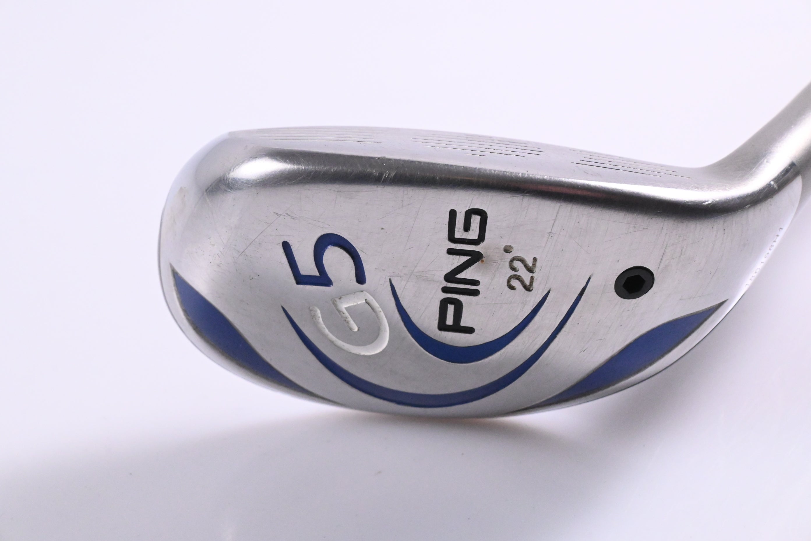 Ping G5 #4 Hybrid / 22 Degree / Regular Flex Ping TFC 100 H Shaft