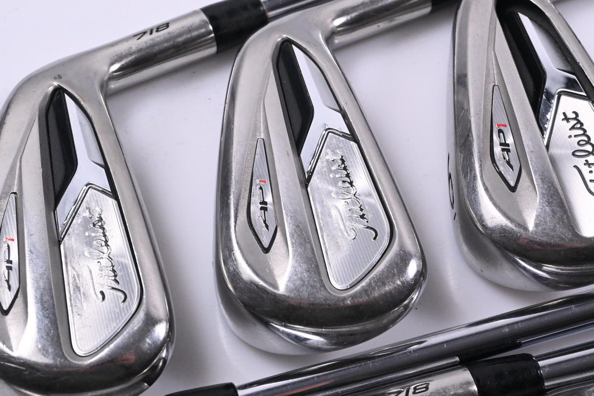 Titleist 718 AP1 Irons / 4-PW / Regular Flex AMT Red R300 Shafts