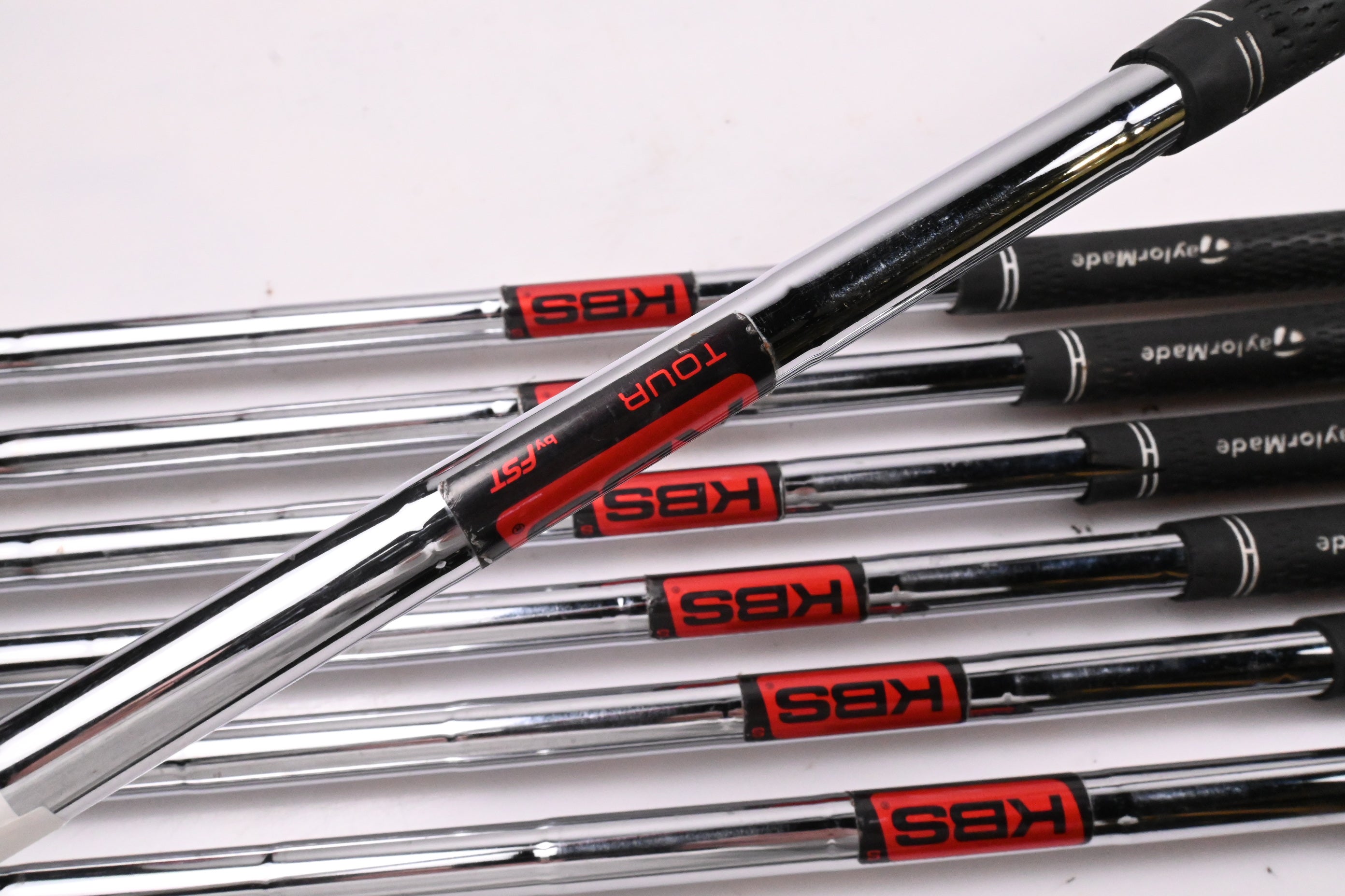 Taylormade Rocketbladez Tour Irons / 4-PW / Stiff Flex KBS Tour Shafts