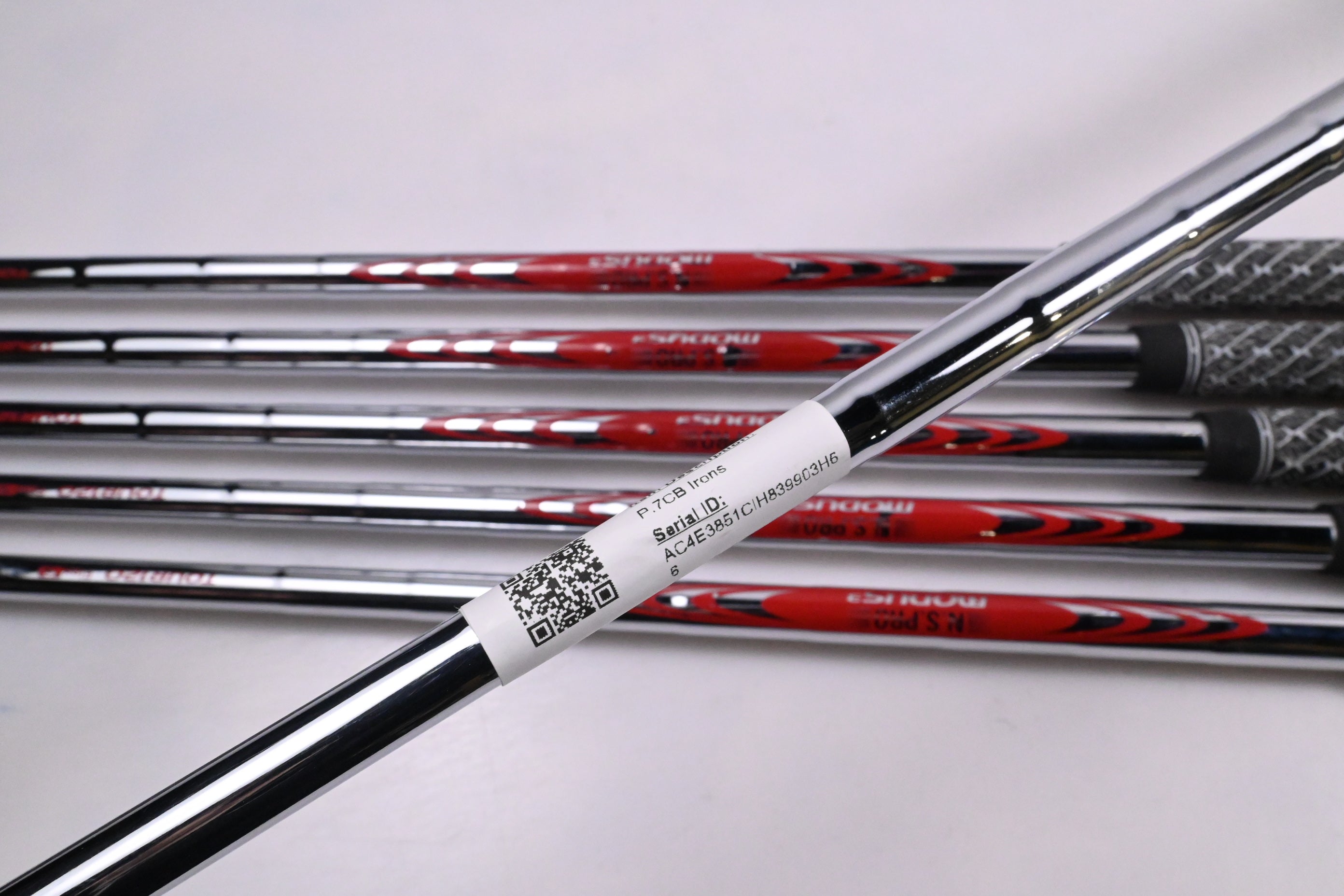 Taylormade P.7CB Irons / 4-9i / Stiff Flex N.S.Pro Modus³ Tour 120 Shafts