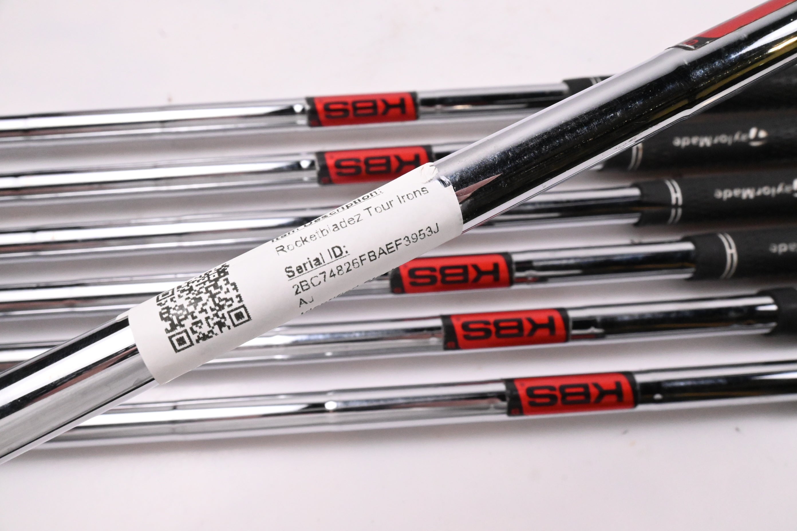 Taylormade Rocketbladez Tour Irons / 4-PW / Stiff Flex KBS Tour Shafts
