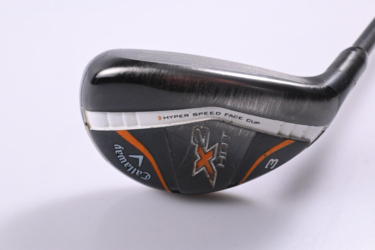 Callaway X2 Hot #3 Hybrid / 19 Degree / Regular Flex Aldila Rogue Tour Blue 60