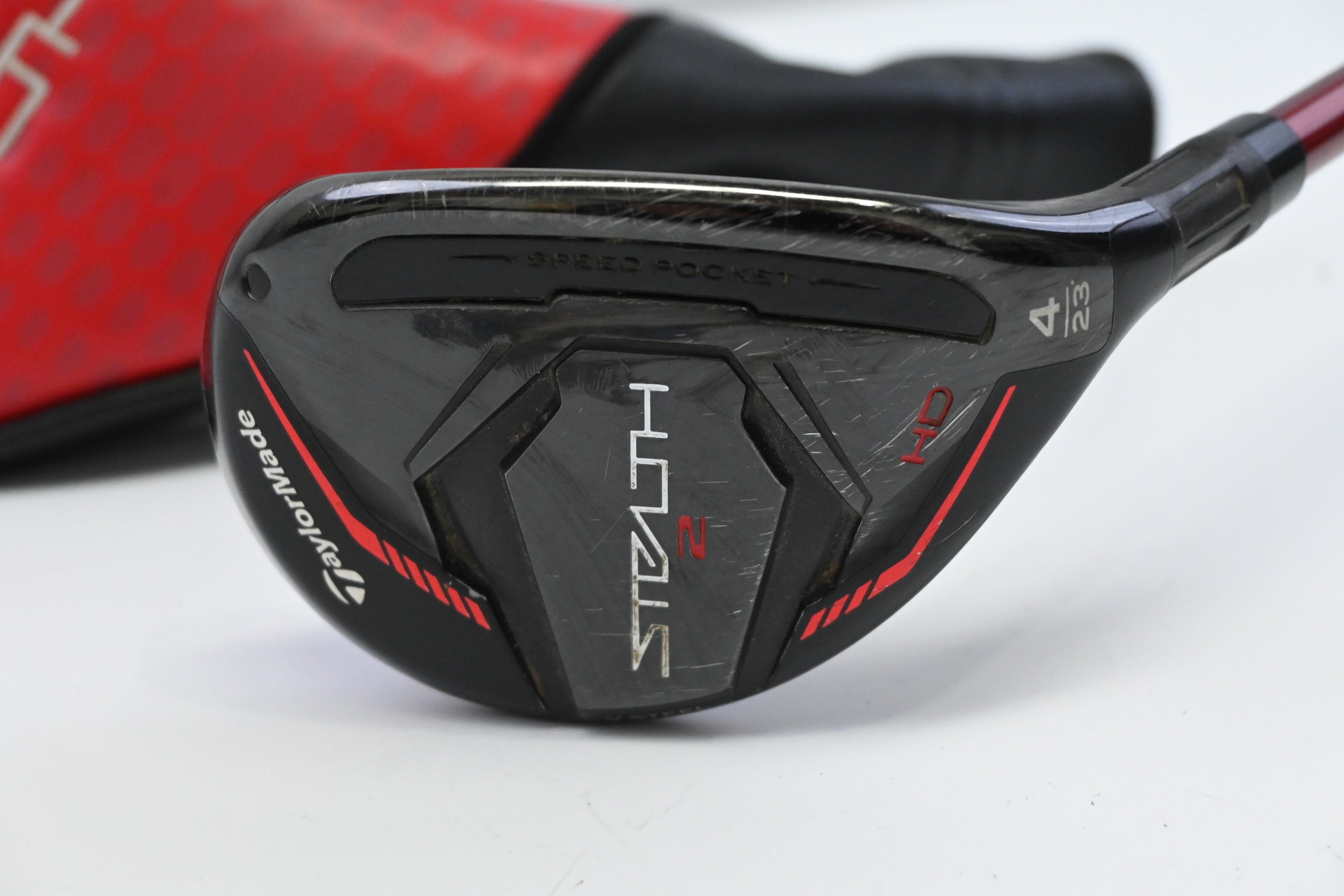 Taylormade Stealth 2 HD #4 Hybrid / 23 Degree / Regular Flex Speeder NX 50