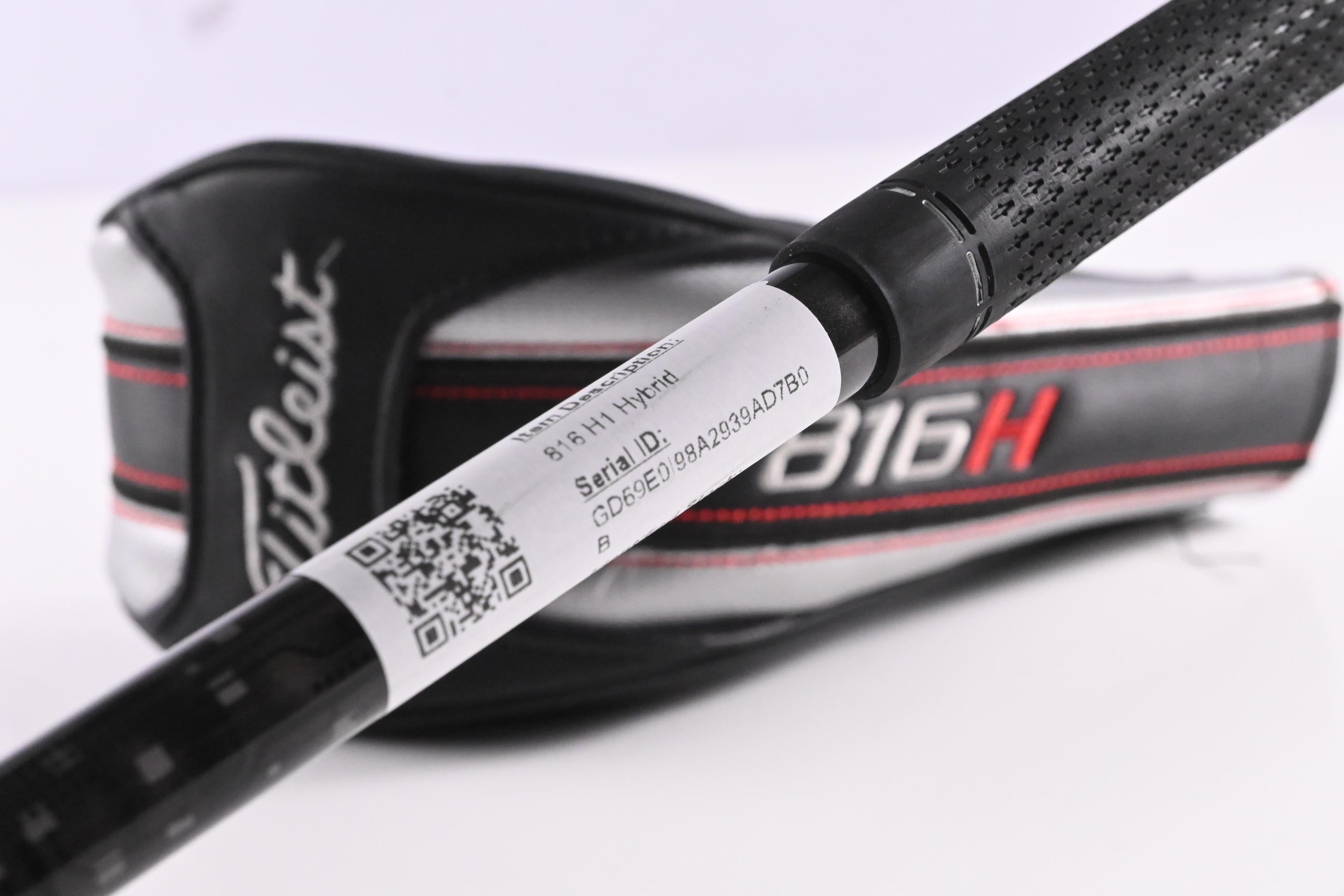 Titleist 816 H1 #3 Hybrid / 19 Degree / Stiff Flex Rogue Black 95 MSI 85 Shaft