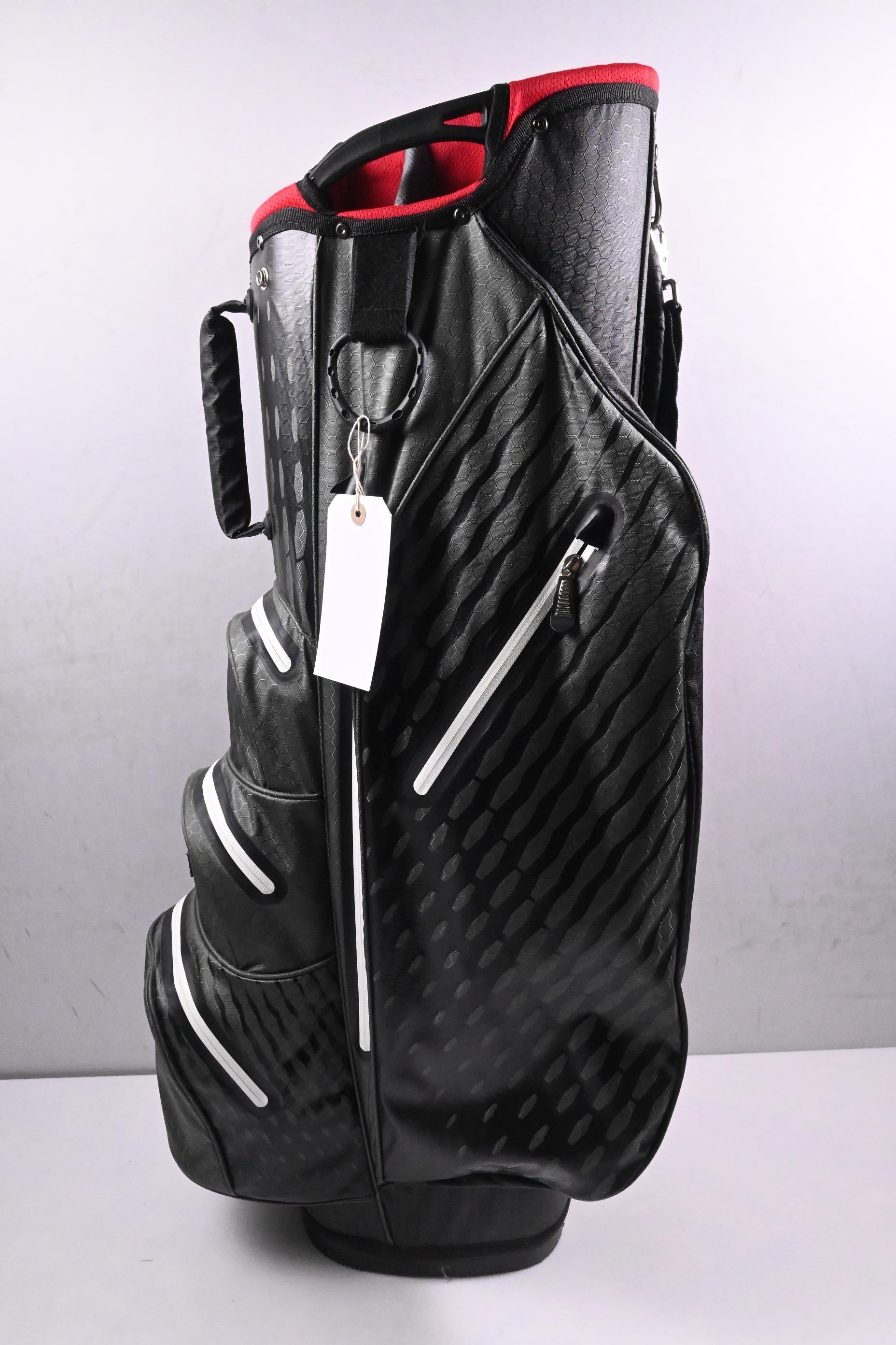 Lynx Attitude Waterproof Cart Bag / 14-Way Divider / Grey, Red