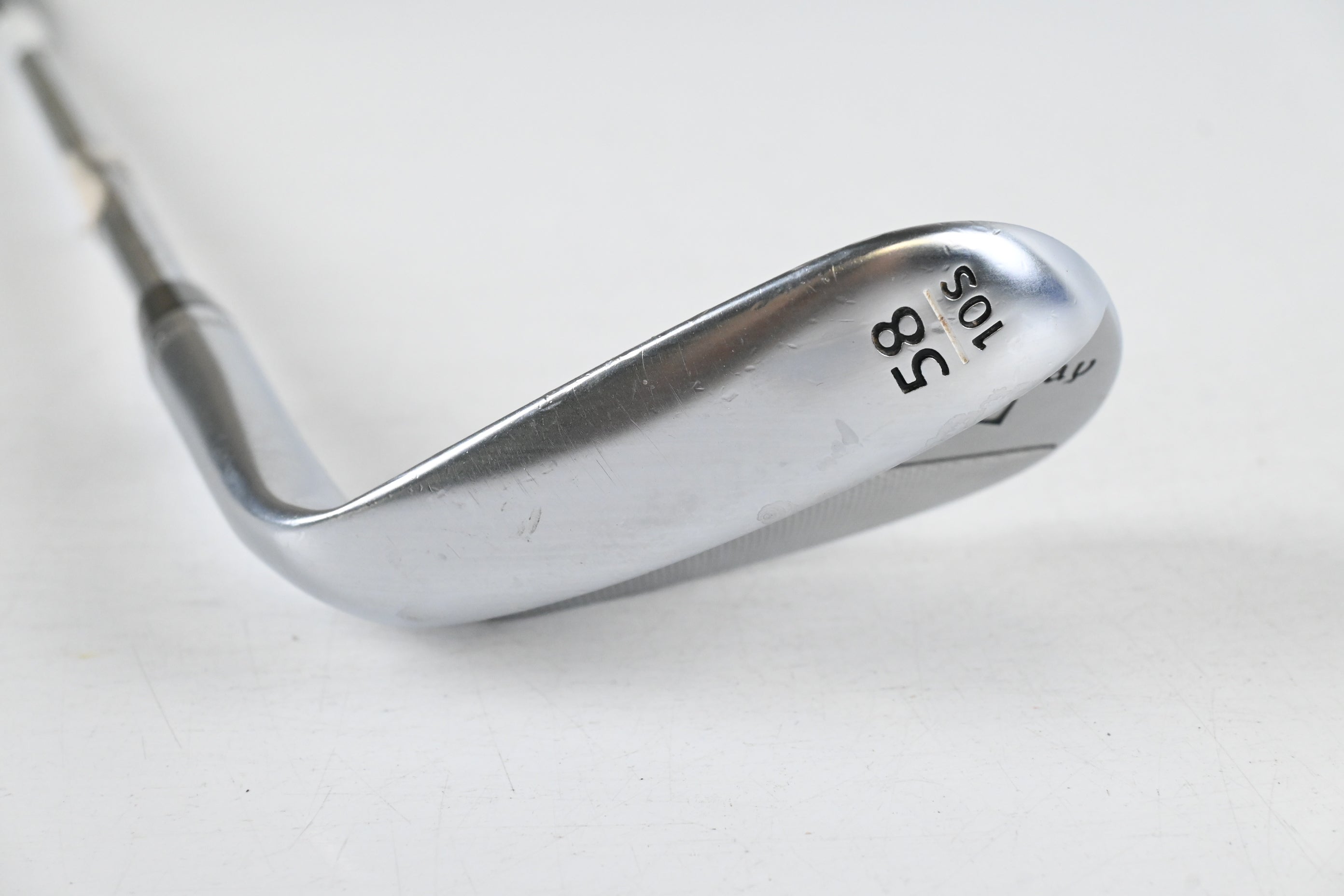 Left Hand Callaway Jaws Raw Lob Wedge / 58 Degree / Wedge Flex Dynamic Gold