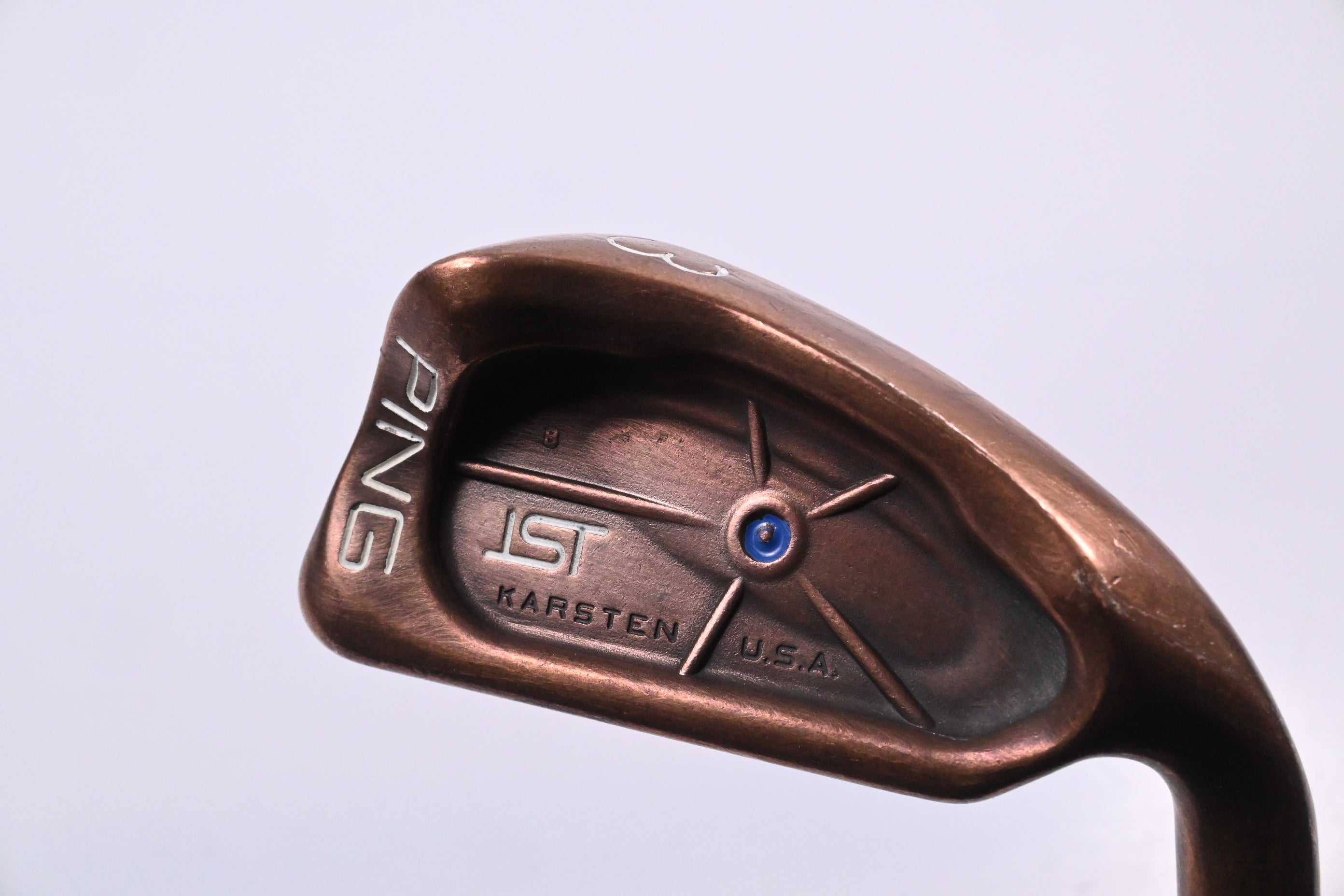 Ping ISI BeCu #3 Iron / 20.5 Degree / Blue Dot / Stiff Flex Matrix Ozik MFS X4