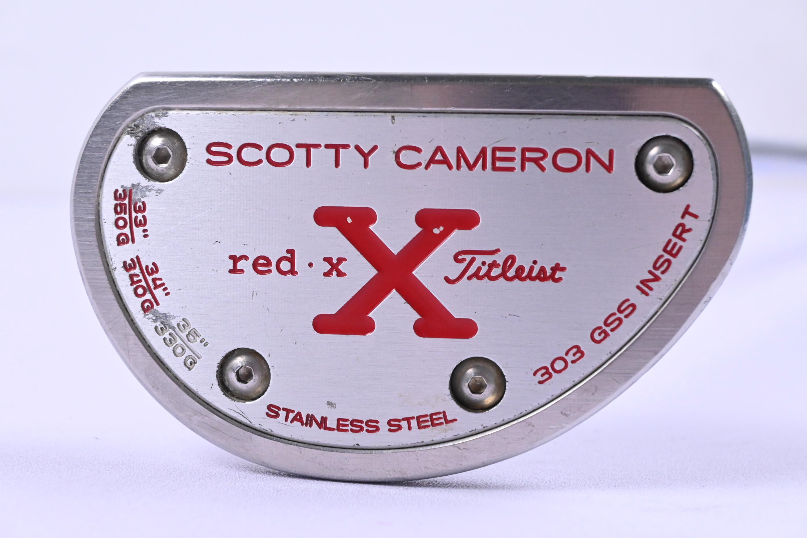 Scotty Cameron Red X2 Putter / 35 Inch