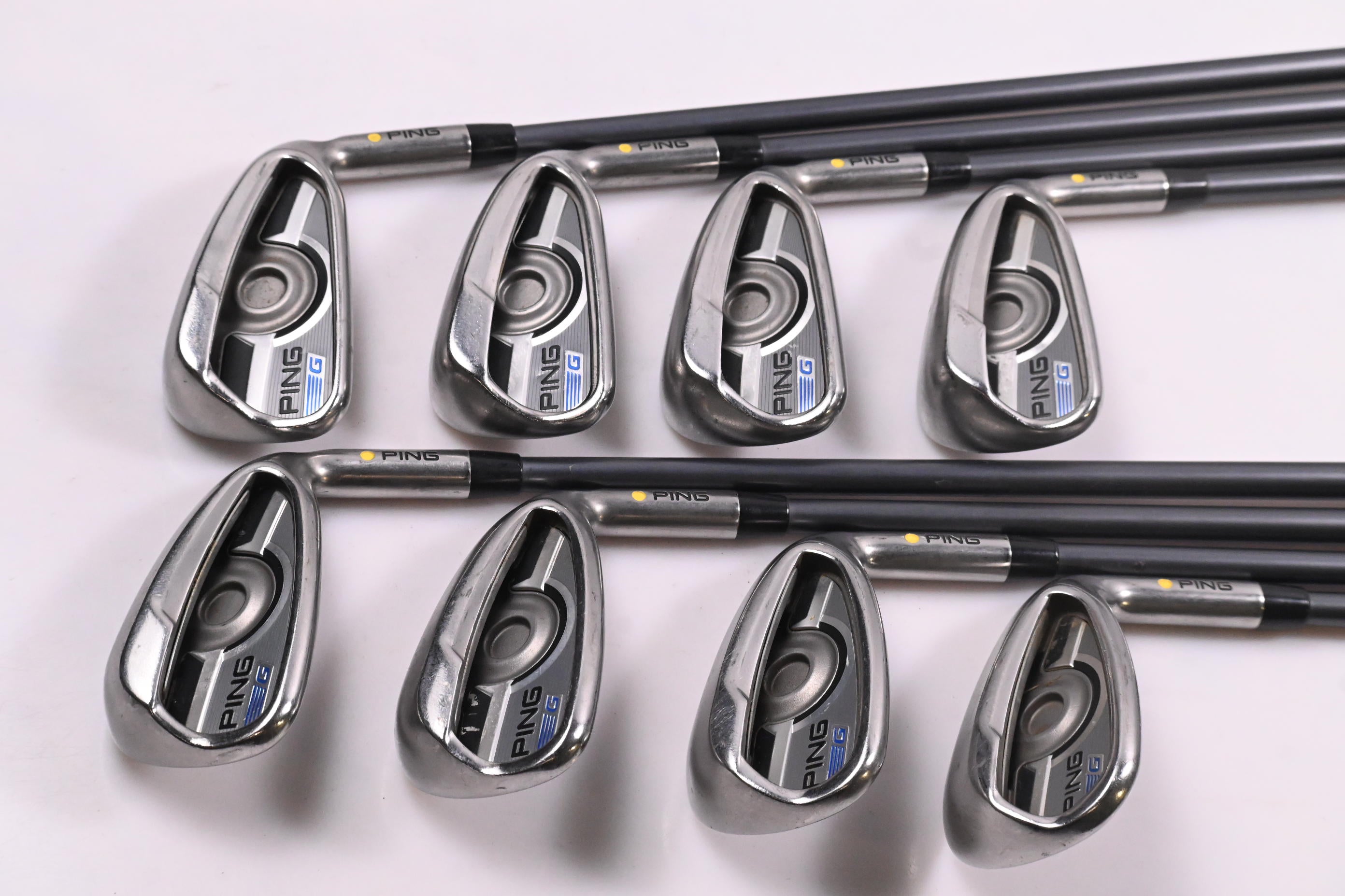 Ping G Series Irons / 4-PW / Senior Flex Ping CFS 65 Shafts