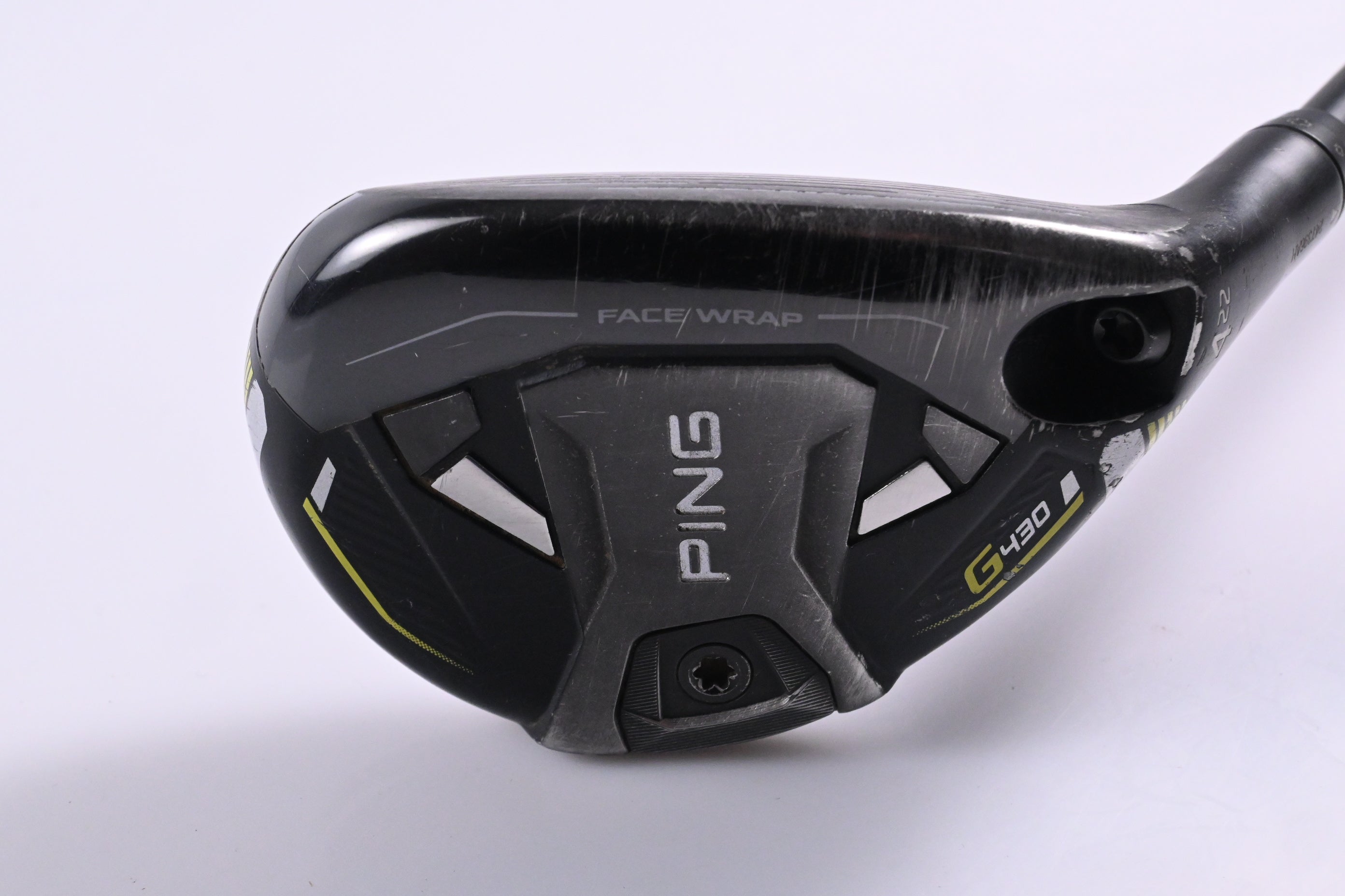 Ping G430 #4 Hybrid / 22 Degree / Senior Flex Ping Alta CB Black 70 Shaft