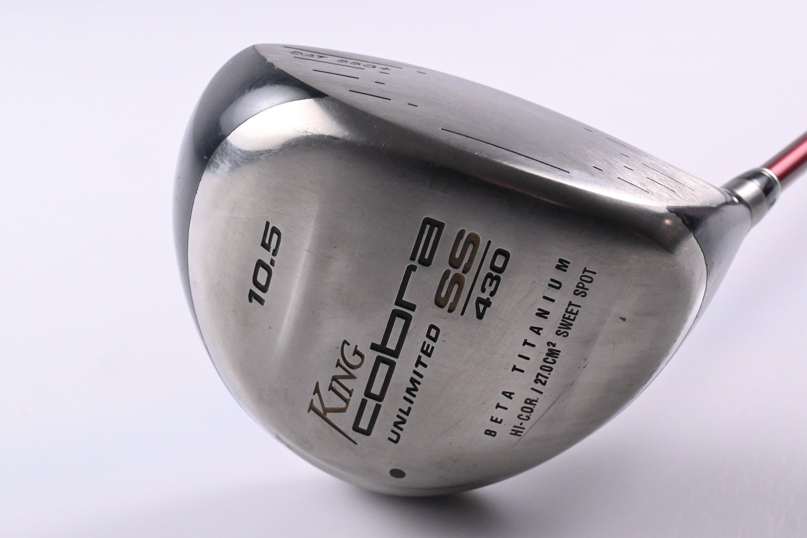 Cobra SS Driver / 10.5 Degree / Regular Flex Cobra Graphite Design 55 Shaft