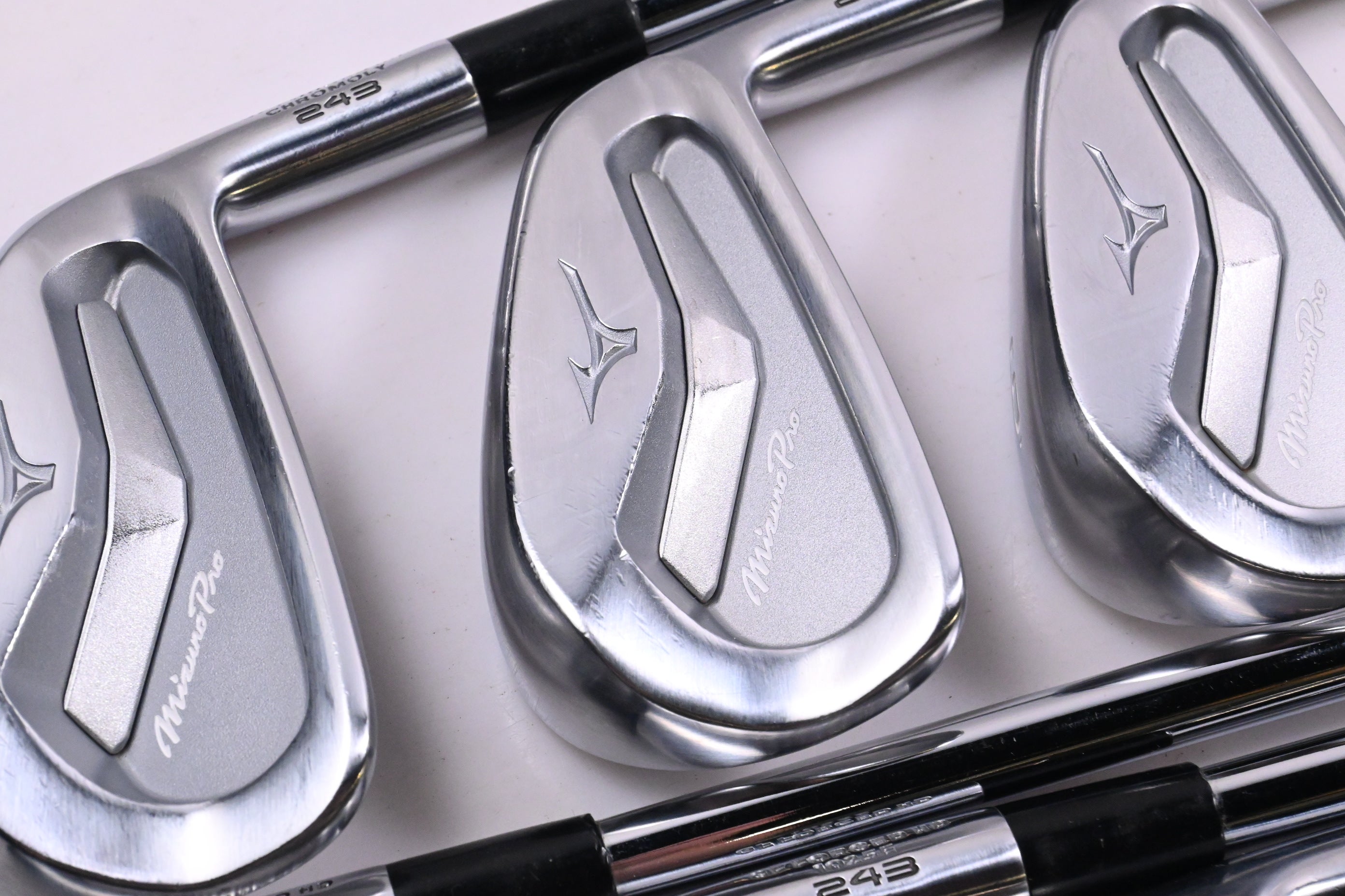 Mizuno Pro 243 Irons / 4-PW / Stiff Flex KBS $-Taper 120 Shafts