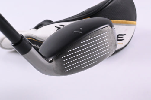 Left Hand Callaway Rogue ST Max #3 Hybrid / 18 Degree / Regular Flex AV Blue 65