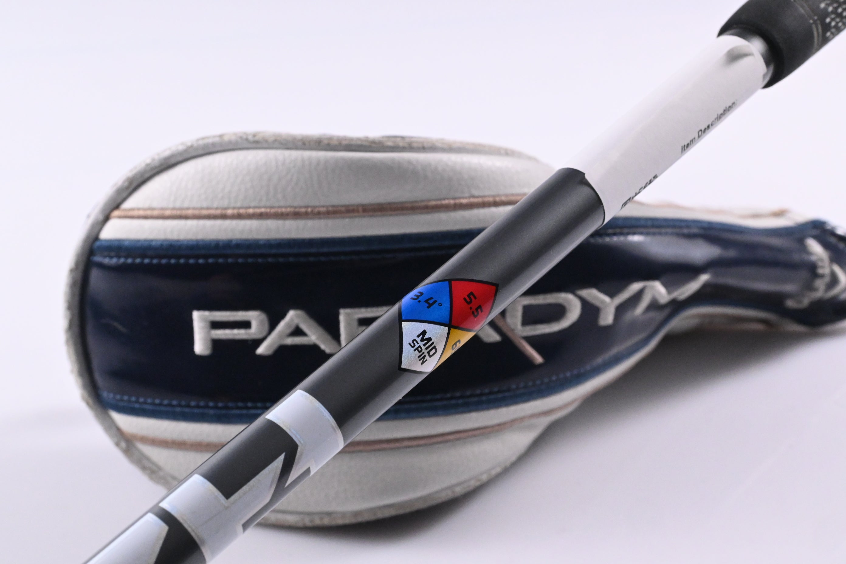 Callaway Paradym #4 Hybrid / 21 Degree / Regular Flex HZRDUS Gen 4 Silver 65