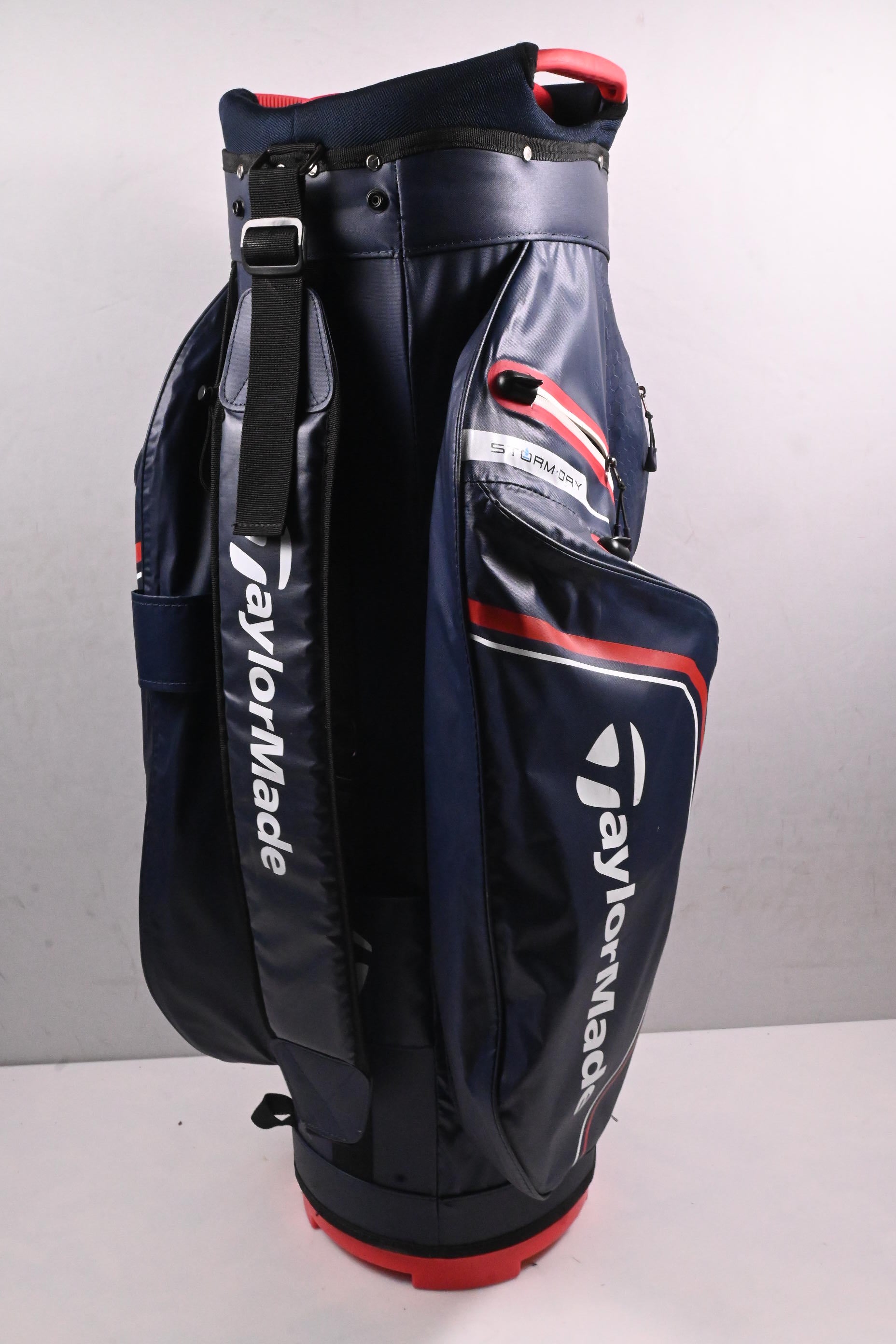 Taylormade Storm Dry Cart Bag / 14-Way Divider / Navy, Red