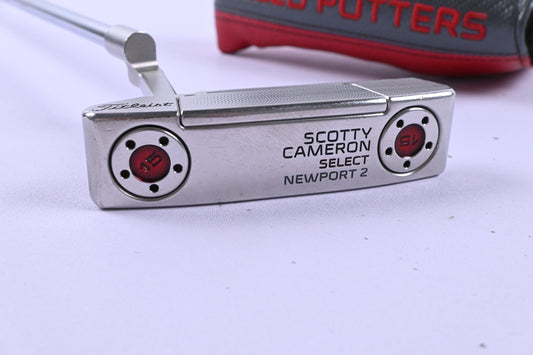 Left Hand Scotty Cameron Select 2016 Newport 2 Putter / 34 Inch