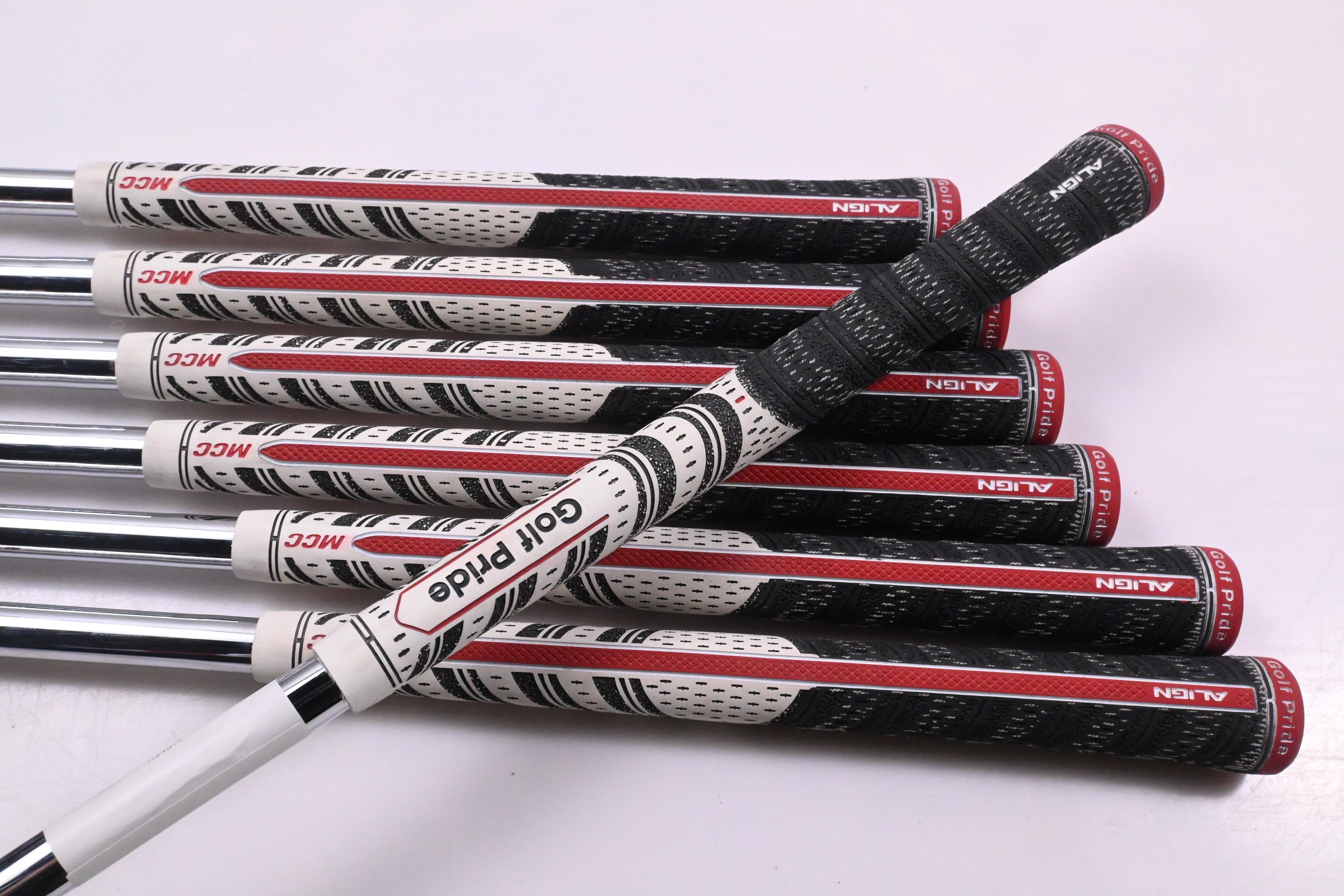 Ping i230 Irons / 4-PW / Red Dot / X-Flex KBS $-Taper 130 Shafts