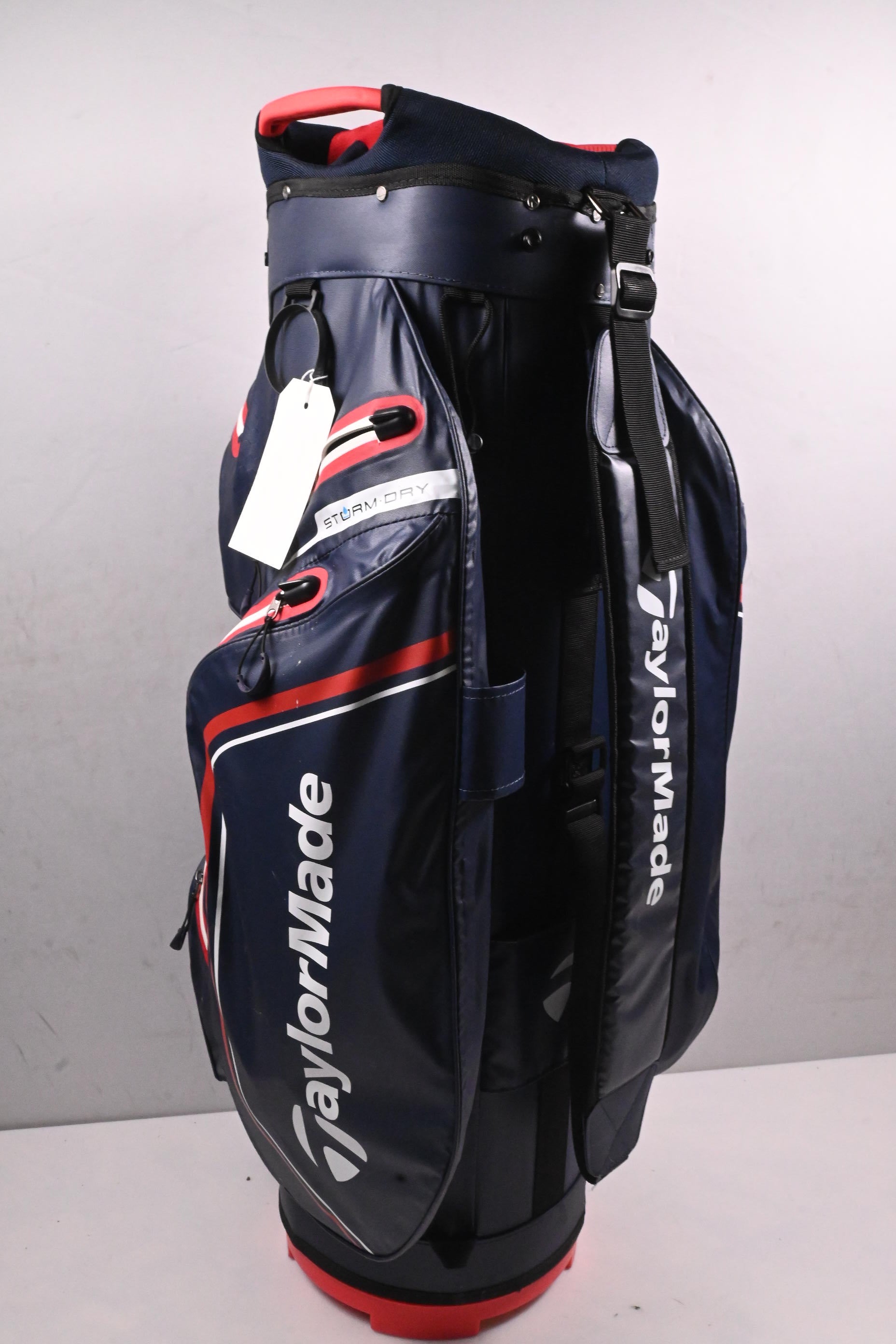 Taylormade Storm Dry Cart Bag / 14-Way Divider / Navy, Red