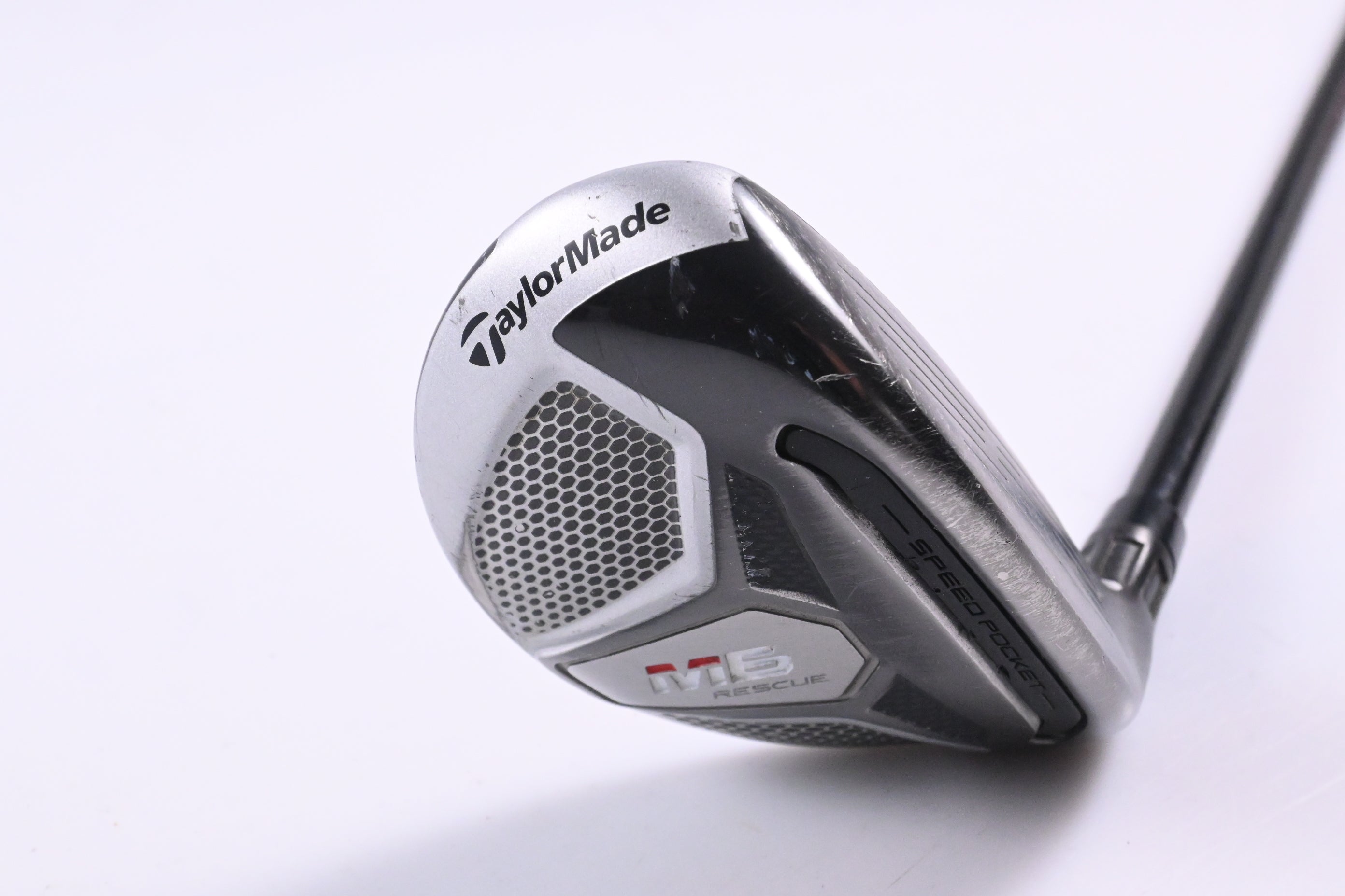 Taylormade M6 #4 Hybrid / 22 Degree / Stiff Flex Fujikura Atmos Orange 7 Shaft