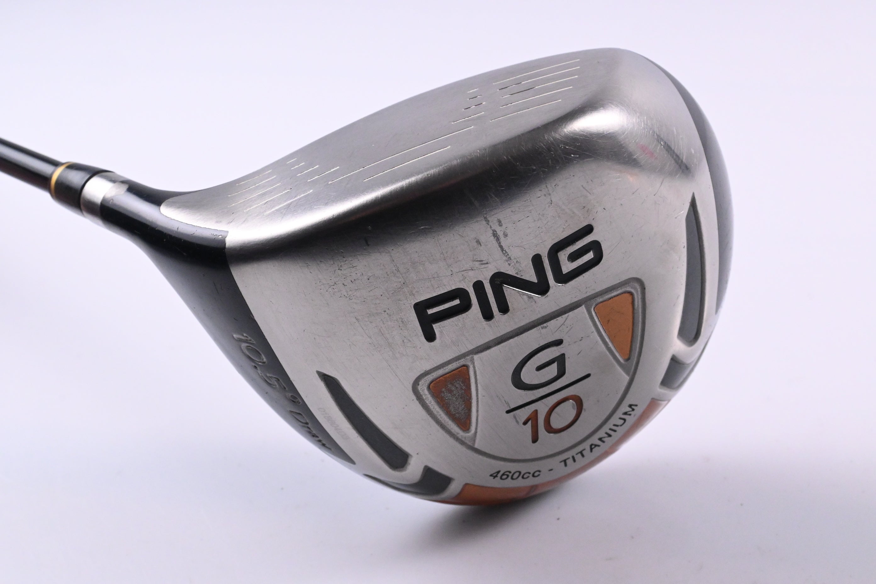 Left Hand Ping G10 Driver / 10.5 Degree / Stiff Flex Fujikura Ventus TR Red 5