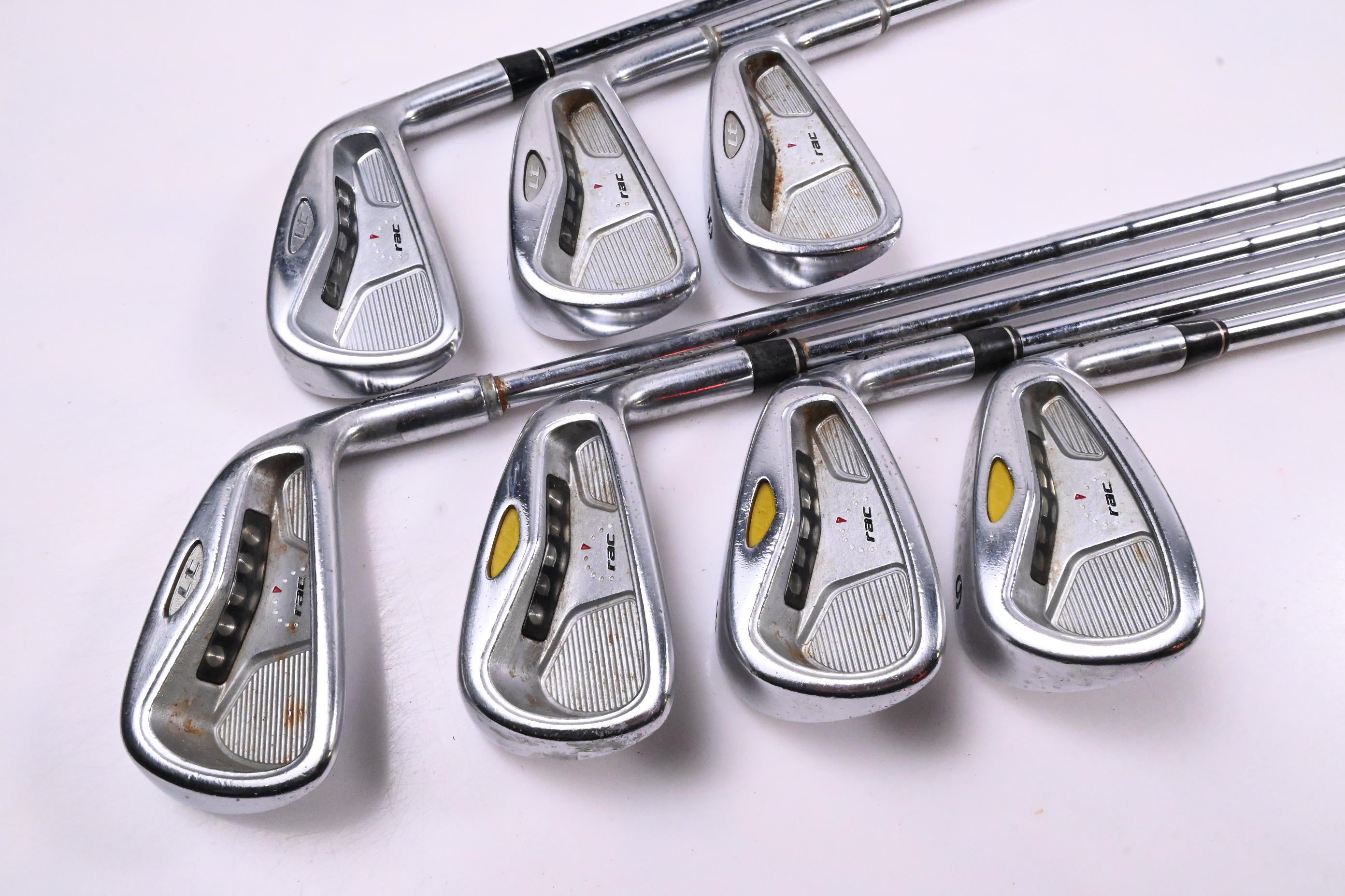 Taylormade RAC LT Irons / 3-9i / Stiff Flex T-Step Professional 110 Shafts