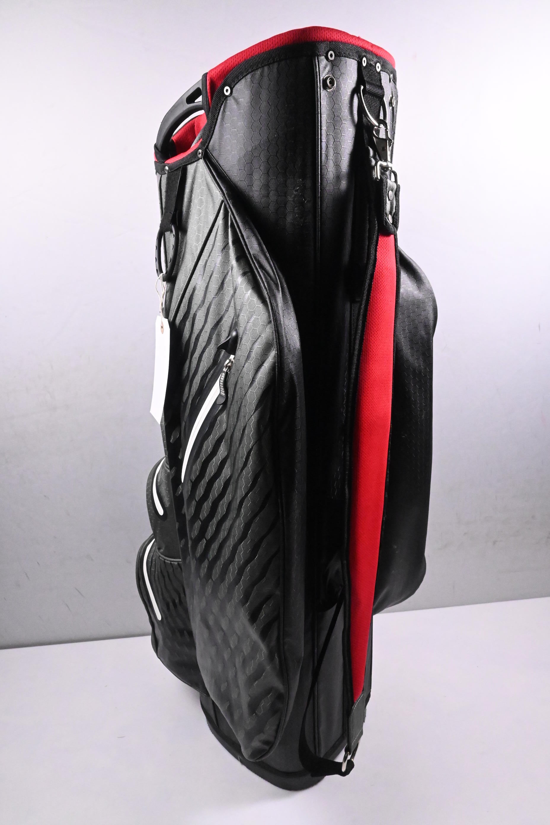 Lynx Attitude Waterproof Cart Bag / 14-Way Divider / Grey, Red