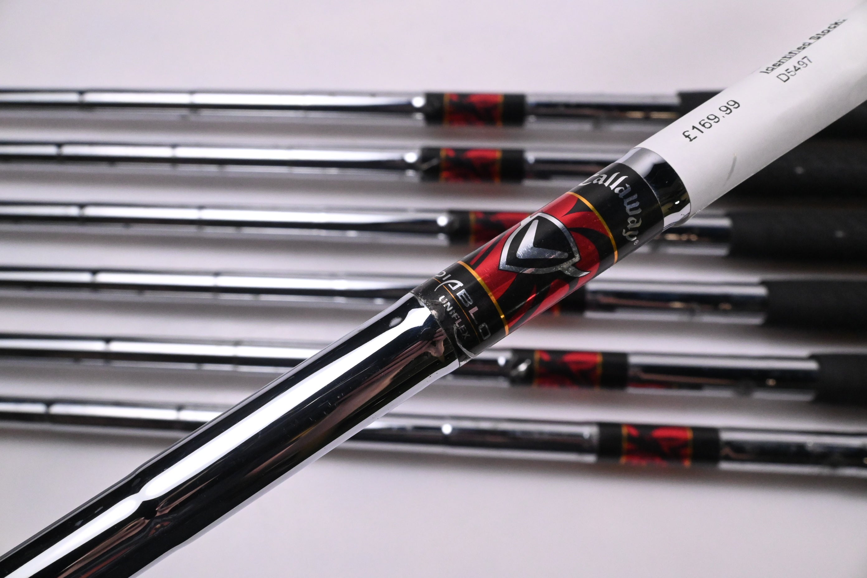 Callaway Diablo Edge Irons / 5-PW+SW / Uniflex Callaway Diablo Shafts
