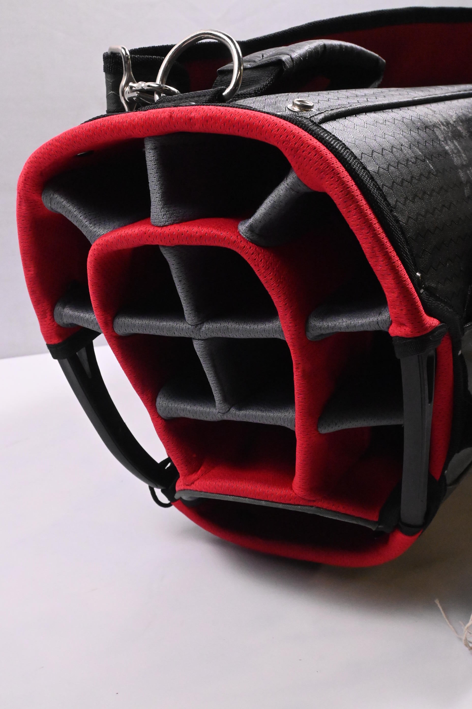 Lynx Attitude Waterproof Cart Bag / 14-Way Divider / Grey, Red