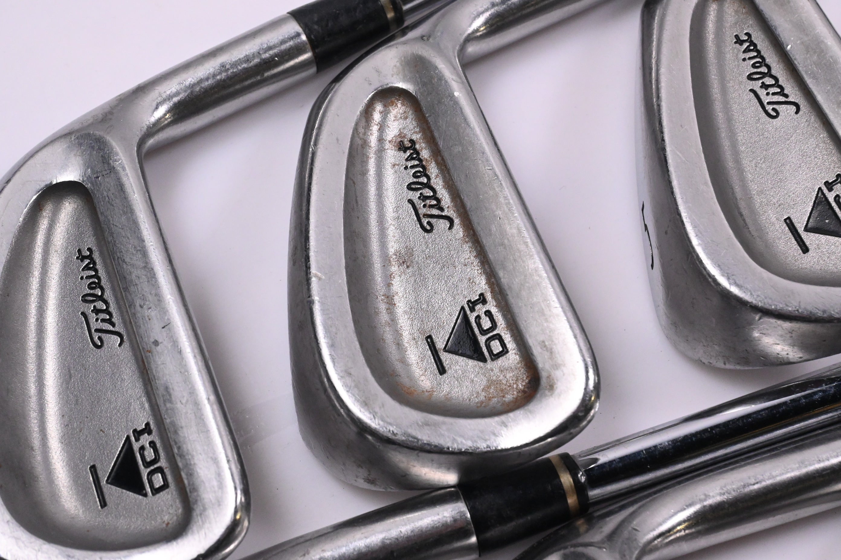 Titleist DCI Black Irons / 3-PW / Regular Flex Dynamic Gold R300 Shafts