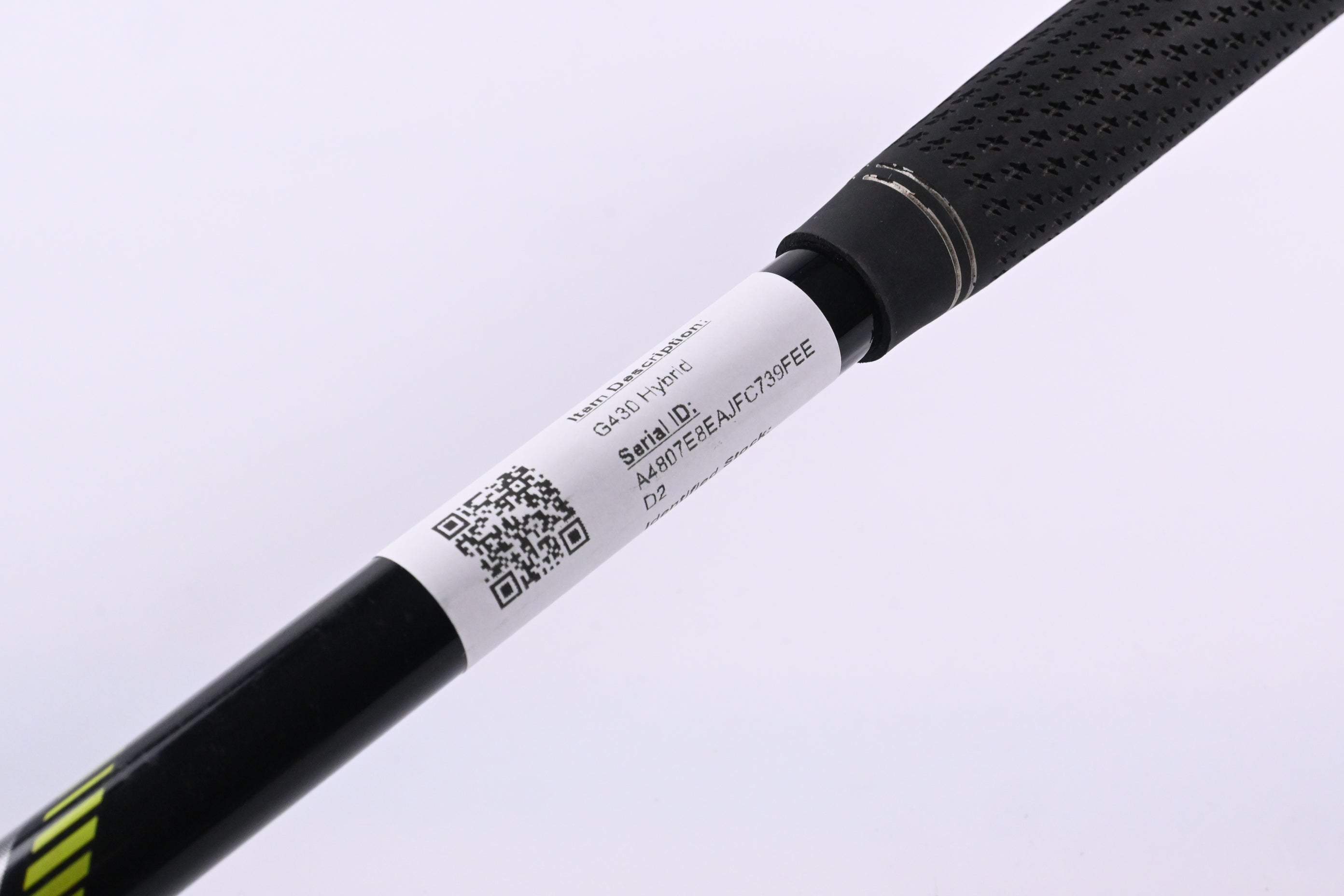 Ping G430 #4 Hybrid / 22 Degree / Senior Flex Ping Alta CB Black 70 Shaft