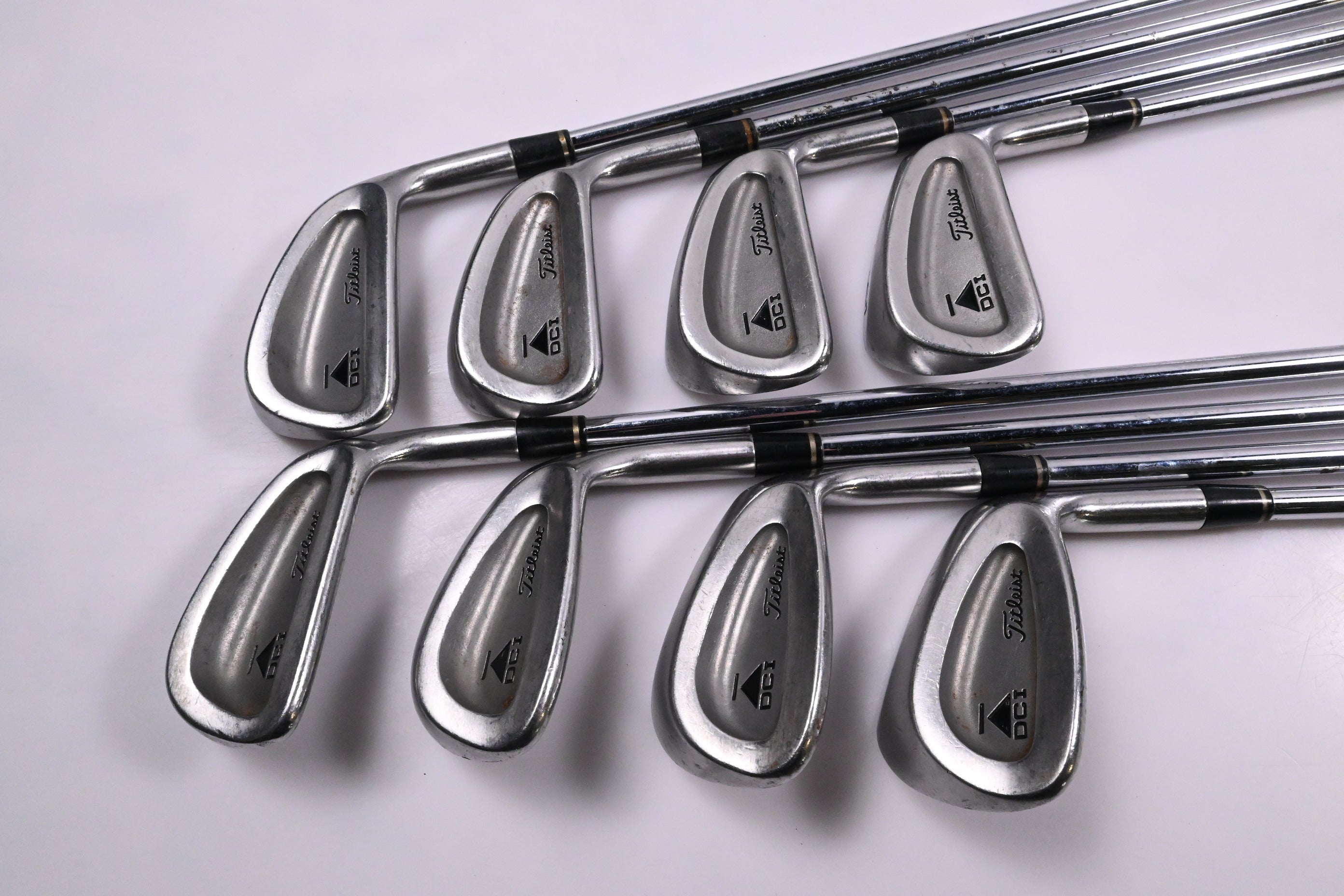 Titleist DCI Black Irons / 3-PW / Regular Flex Dynamic Gold R300 Shafts