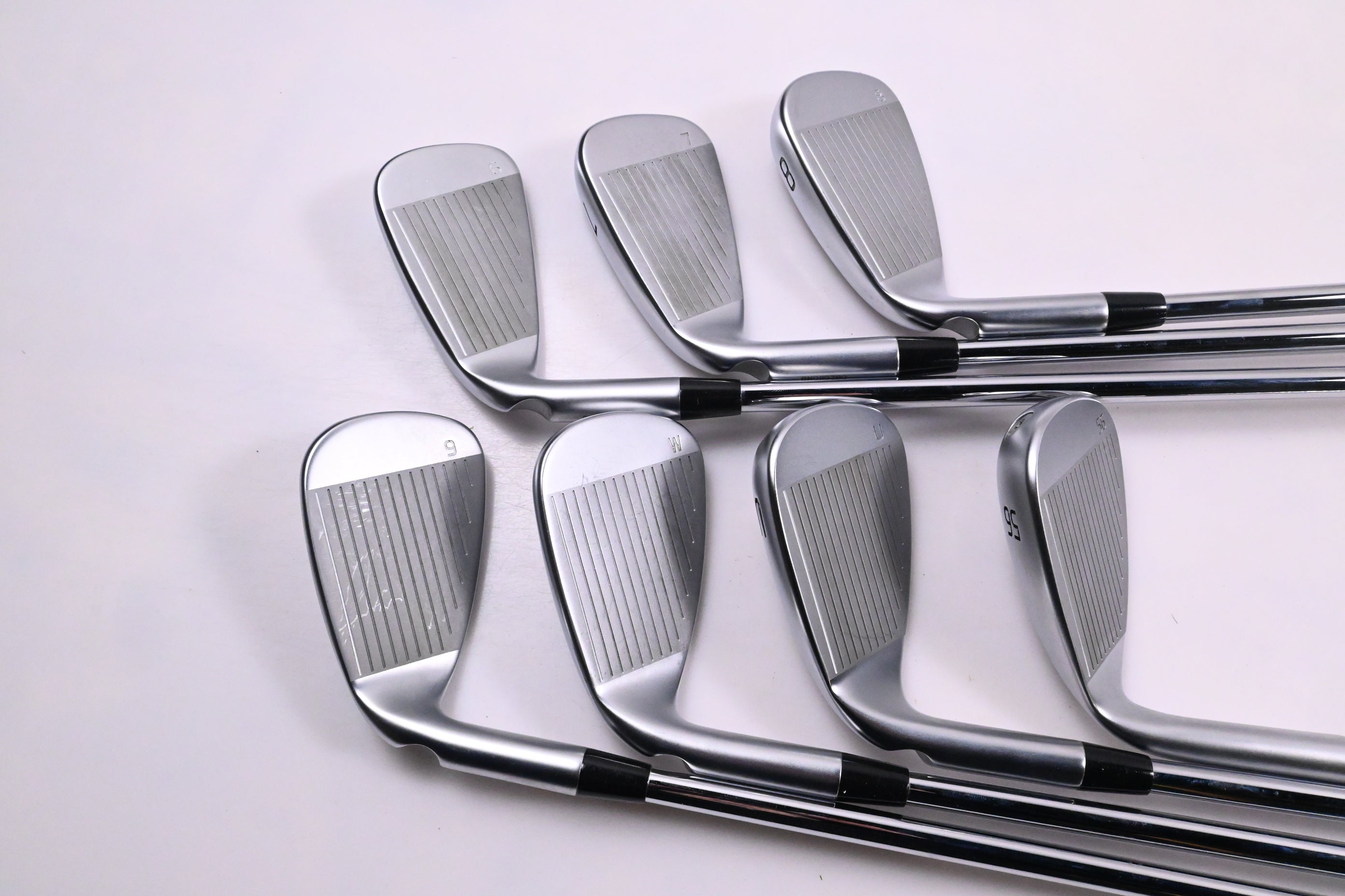 Ping G440 Irons / 6-PW+UW+56° / Green Dot / Regular Flex Ping AWT 3.0 Shafts