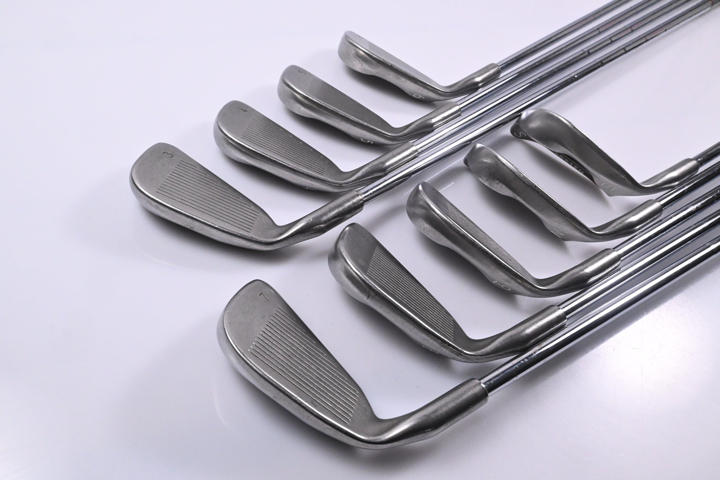 Ping Zing Irons / 3-PW+SW / Red Dot / Stiff Flex Ping Karsten Shafts