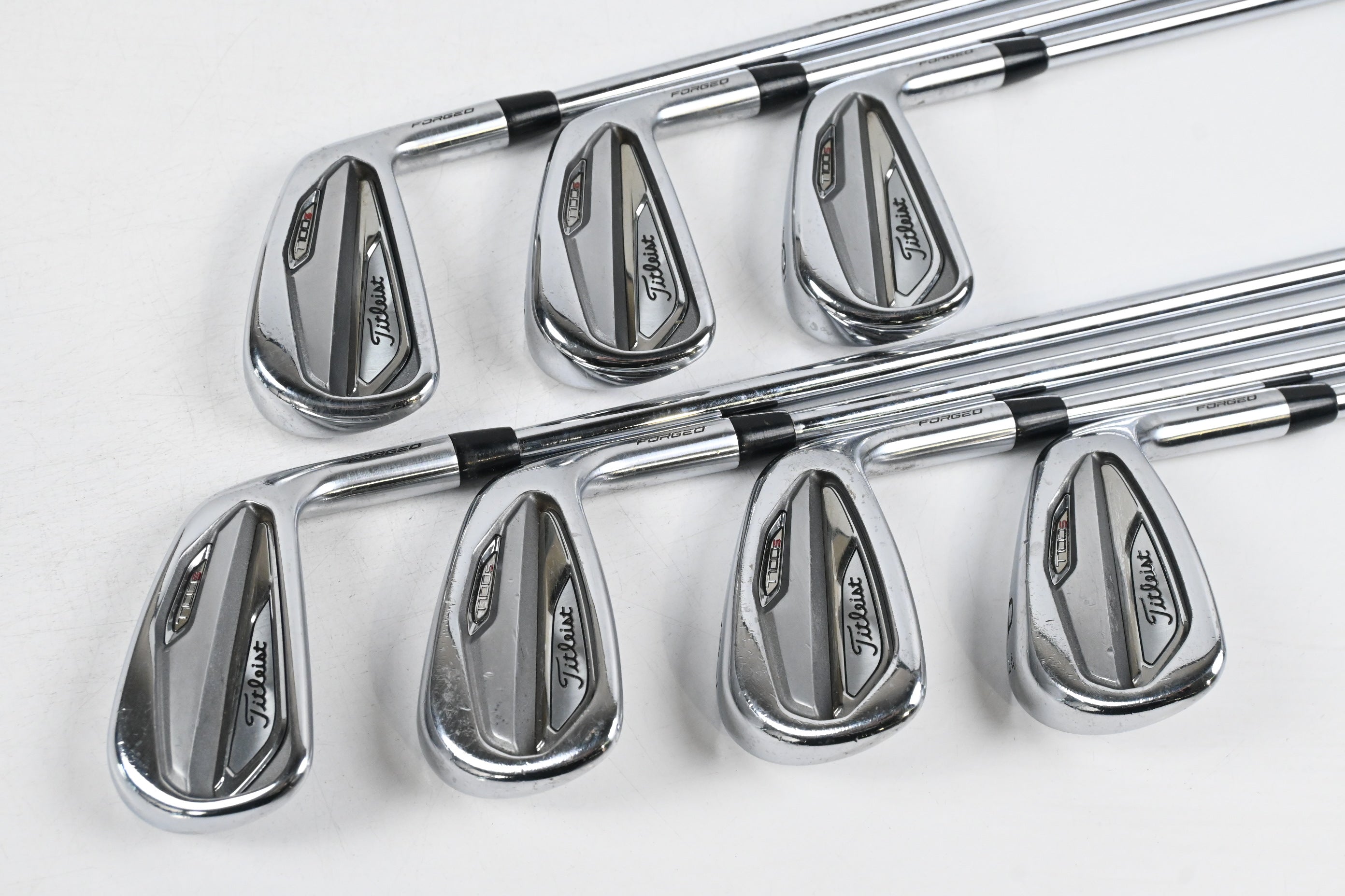 Titleist T100 S 2019 Irons / 4-PW / Stiff Flex Project X LZ 120 Shafts