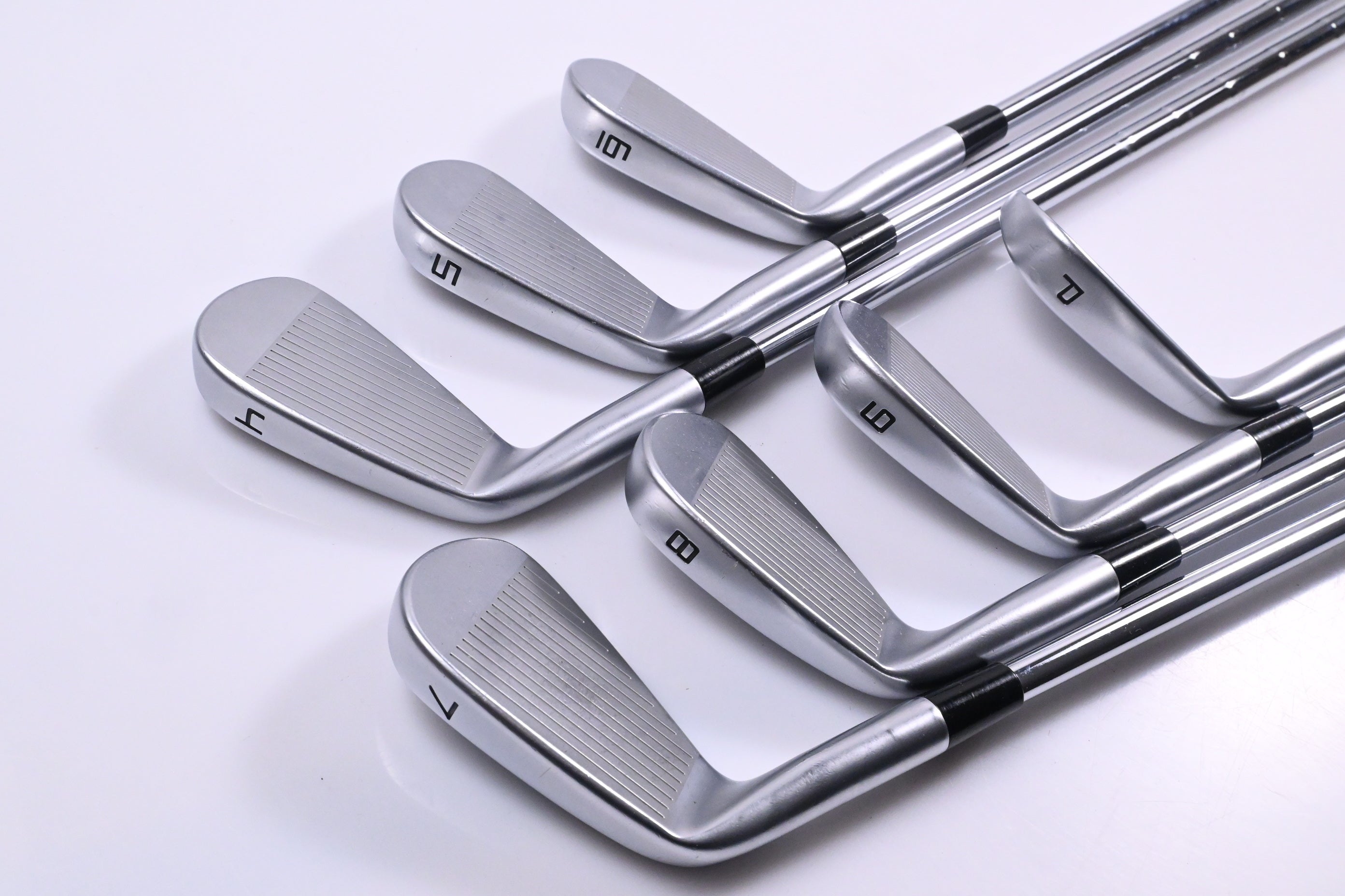 Taylormade P7MC 2023 Irons / 4-PW / Stiff Flex KBS Tour Shafts