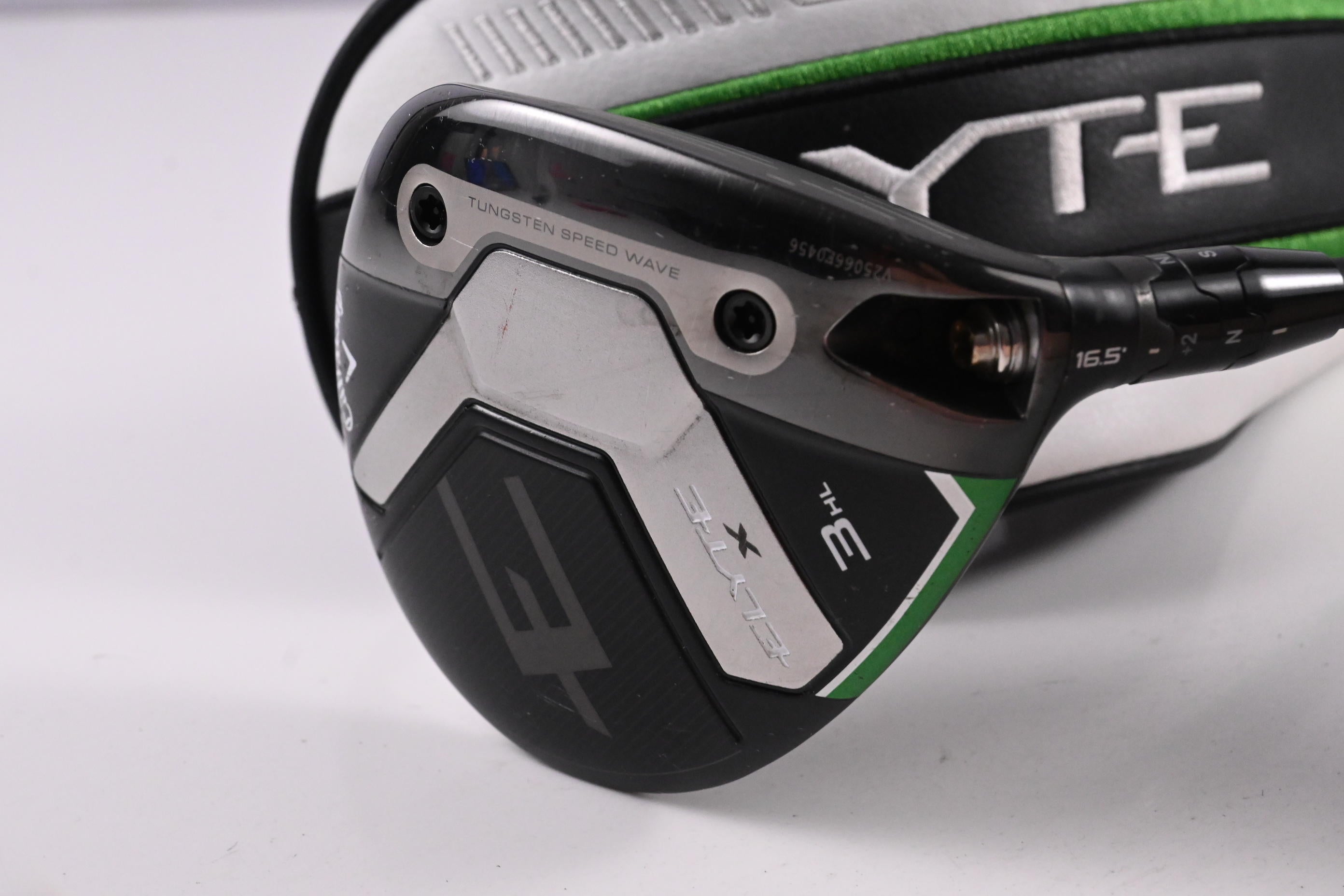 Callaway Elyte X #3HL Wood / 16.5 Degree / Regular Flex Vanquish 4 Shaft