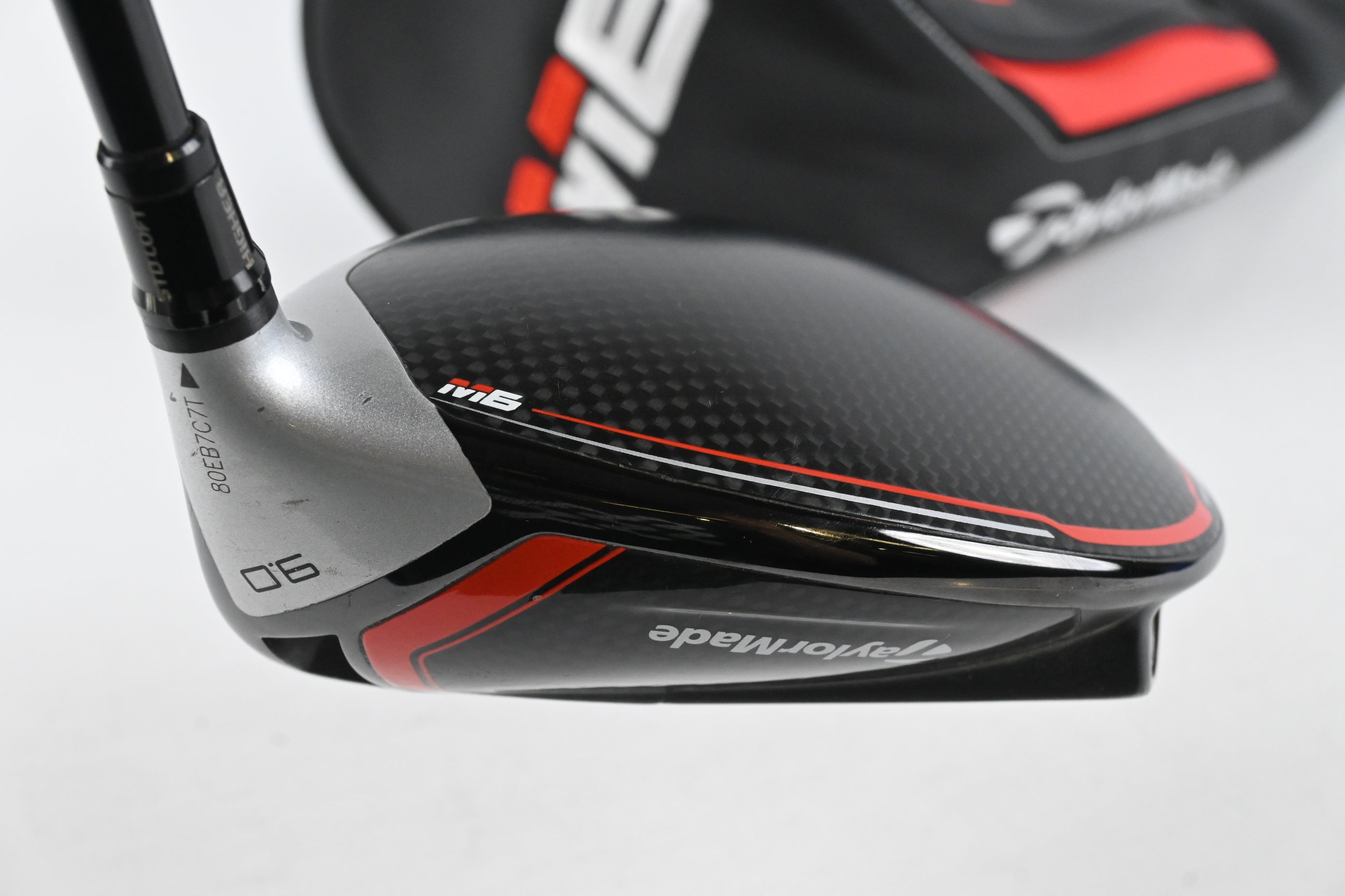 Taylormade M6 Driver / 9 Degree / Stiff Flex Fujikura Atmos Black 6 Shaft
