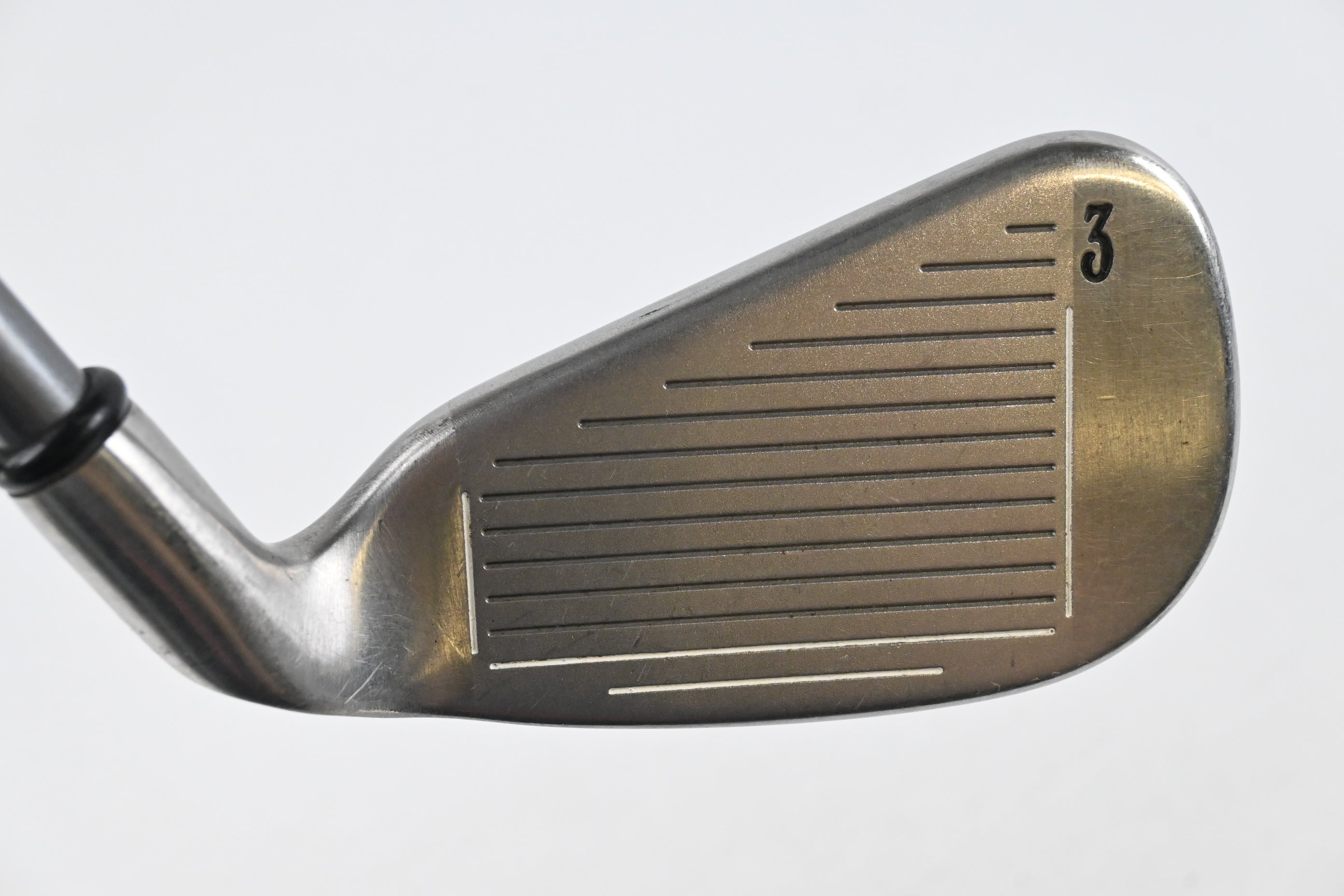 Left Hand Callaway X-14 #3 Iron / 21 Degree / Regular Flex Steelhead X-14 Shaft