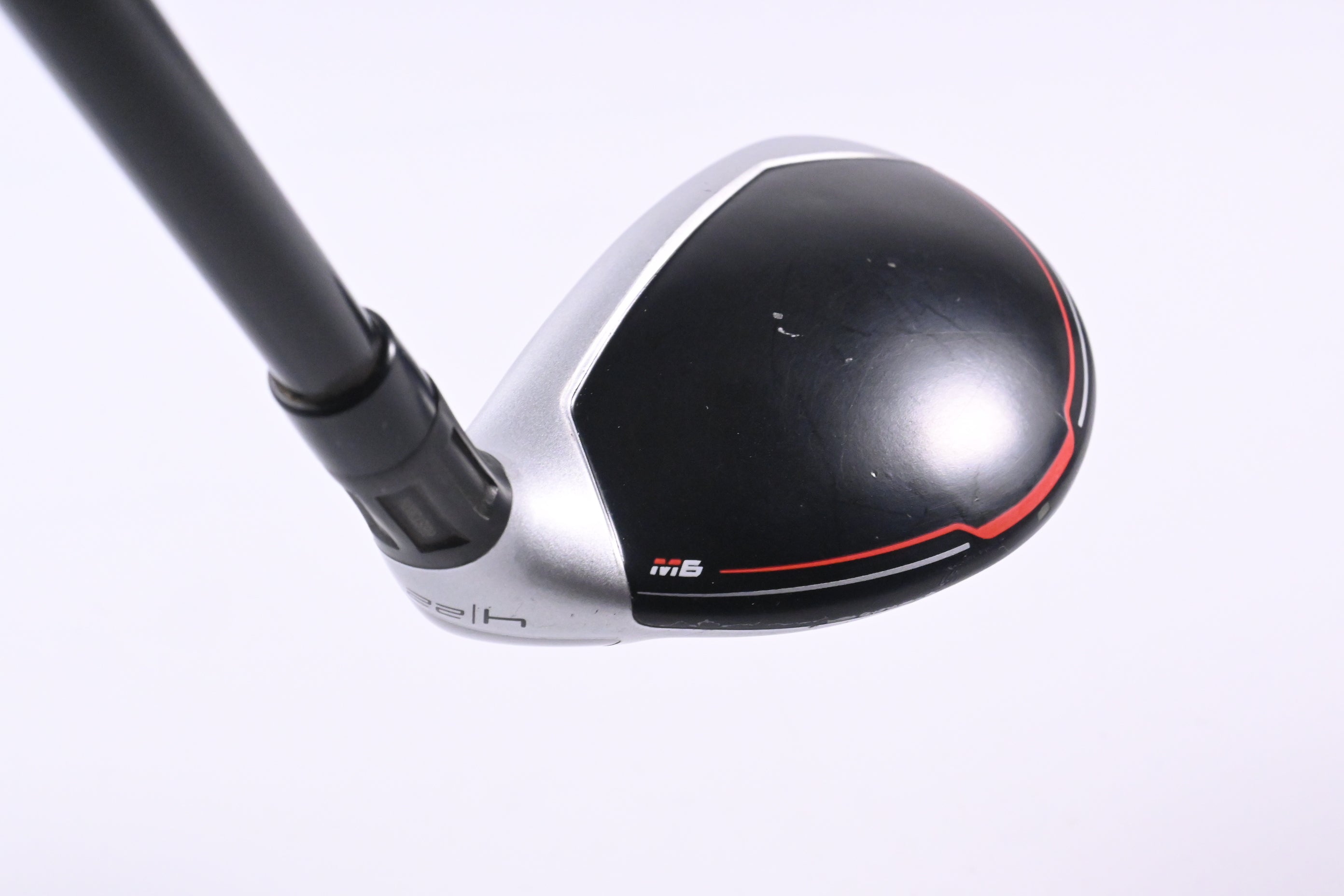 Taylormade M6 #4 Hybrid / 22 Degree / Stiff Flex Fujikura Atmos Orange 7 Shaft