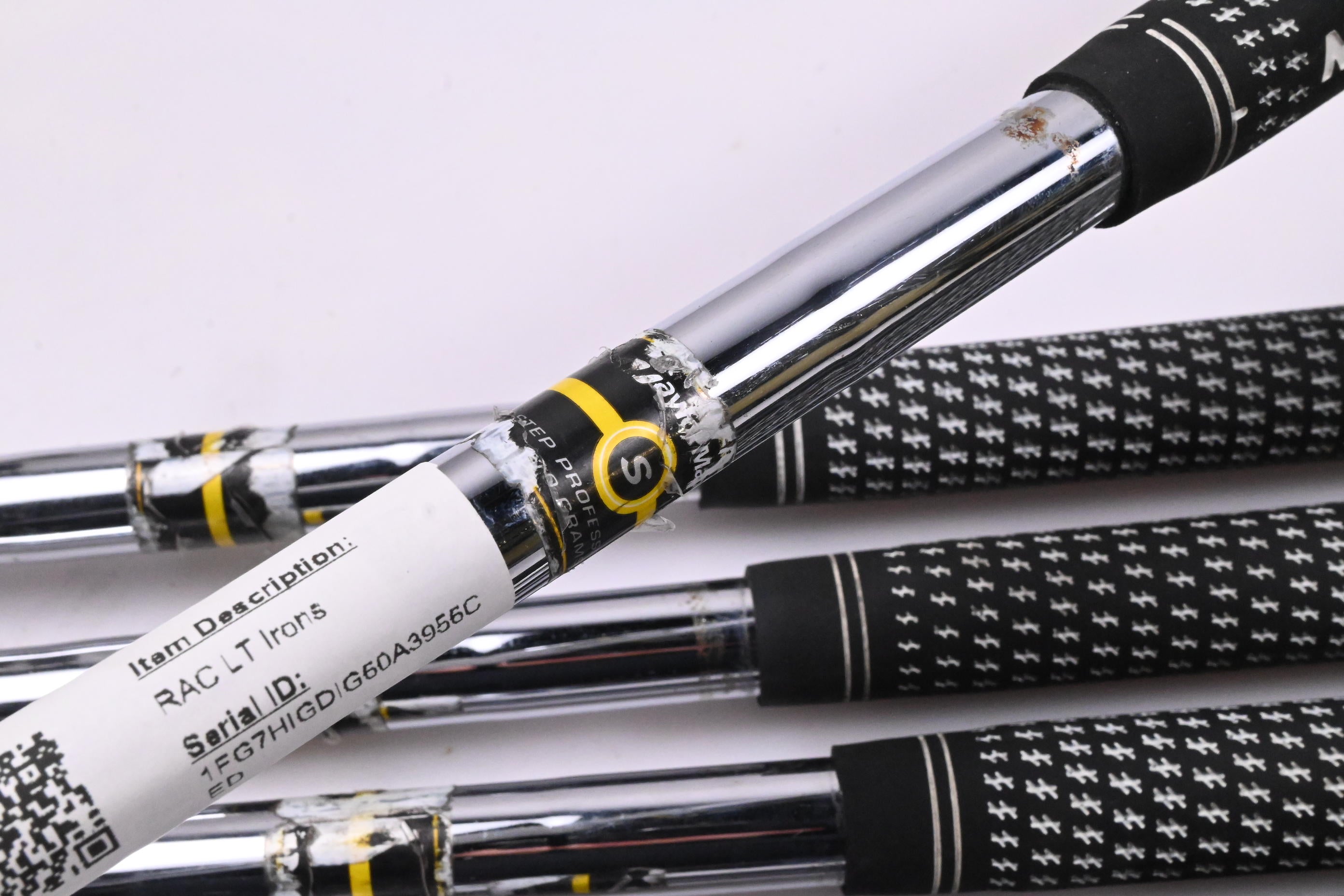 Taylormade RAC LT Irons / 3-9i / Stiff Flex T-Step Professional 110 Shafts