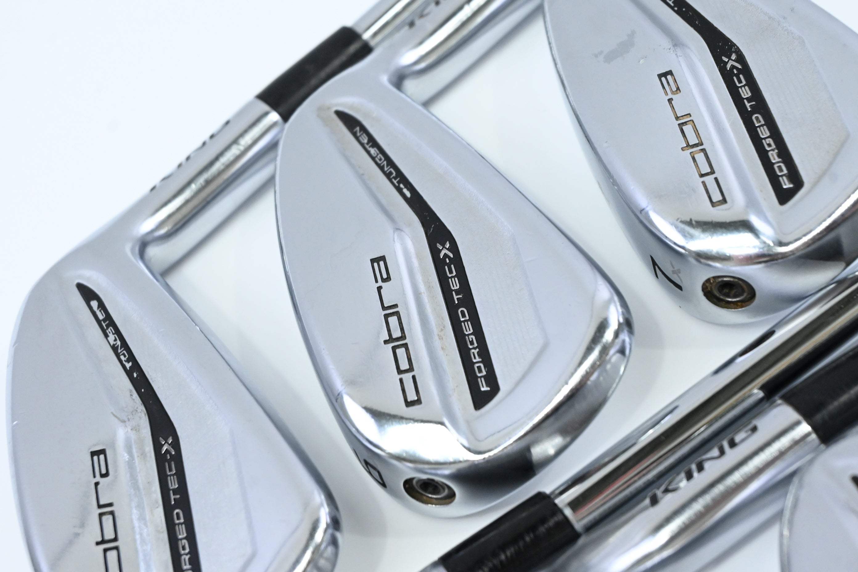 Cobra Forged Tec X 2022 Irons / 5-PW+GW / Regular Flex KBS Tour Lite Shafts