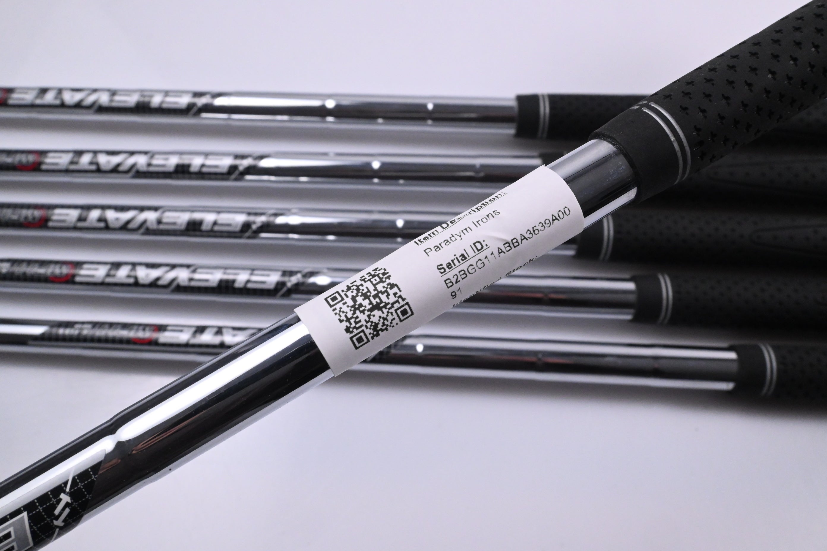 Callaway Paradym Irons / 5-PW / Stiff Flex Elevate MPH 95 Shafts