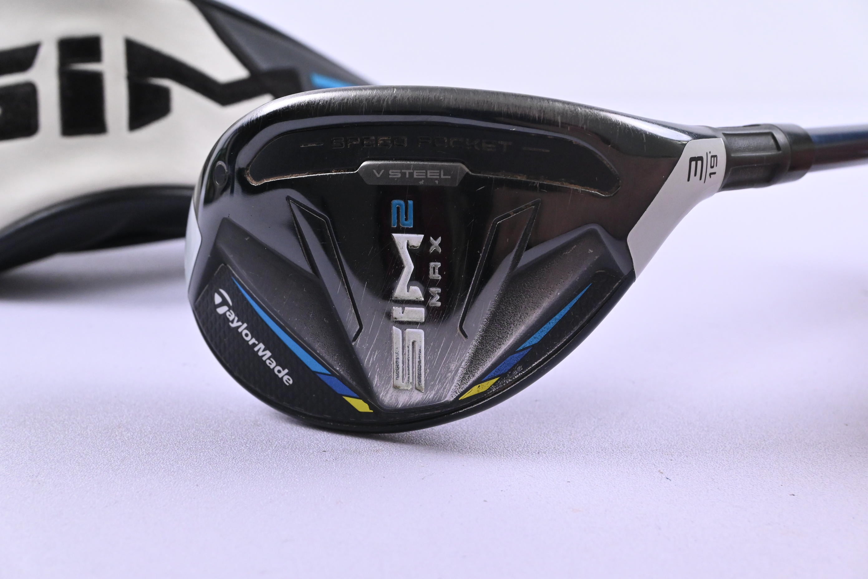 Taylormade SIM2 Max #3 Hybrid / 19 Degree / Regular Flex Fujikura Ventus Blue 6