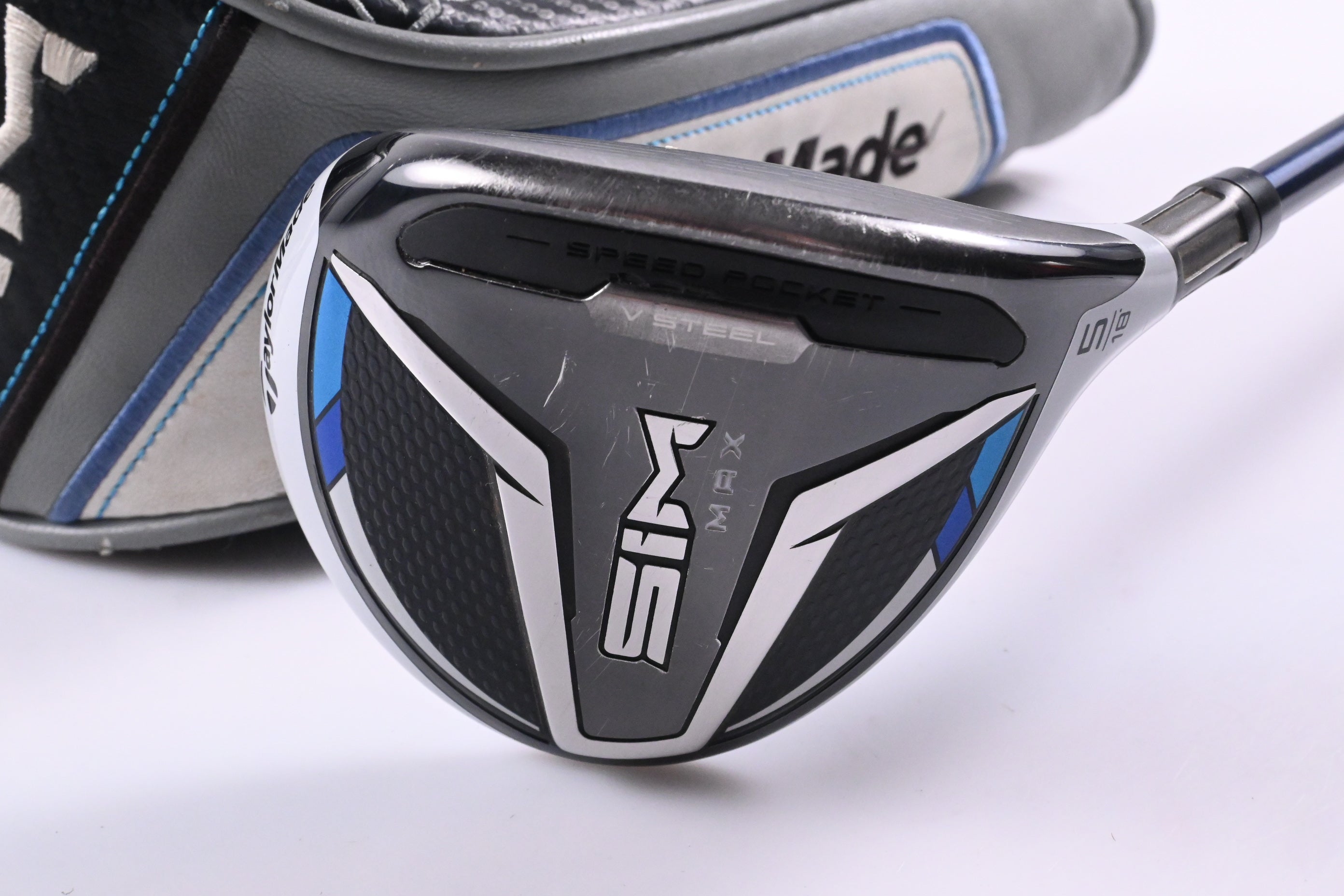 Taylormade SIM Max #5 Wood / 18 Degree / Regular Flex Ventus Bliue 5 Shaft