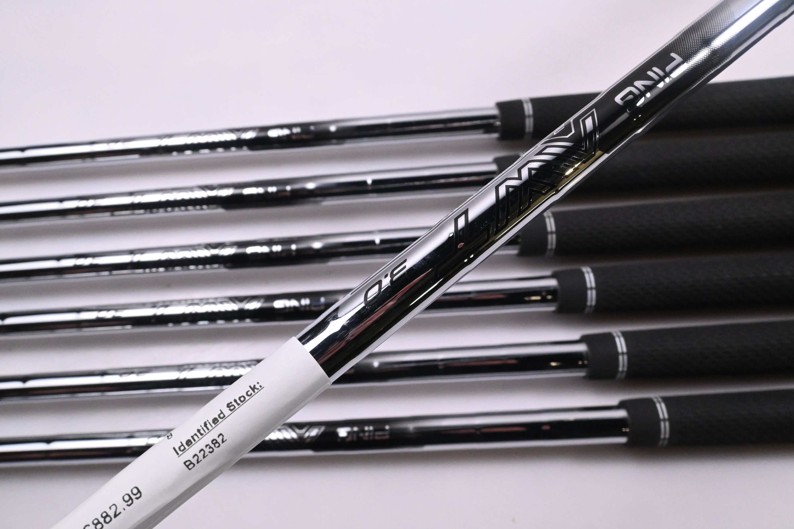 Ping G440 Irons / 6-PW+UW+56° / Green Dot / Regular Flex Ping AWT 3.0 Shafts